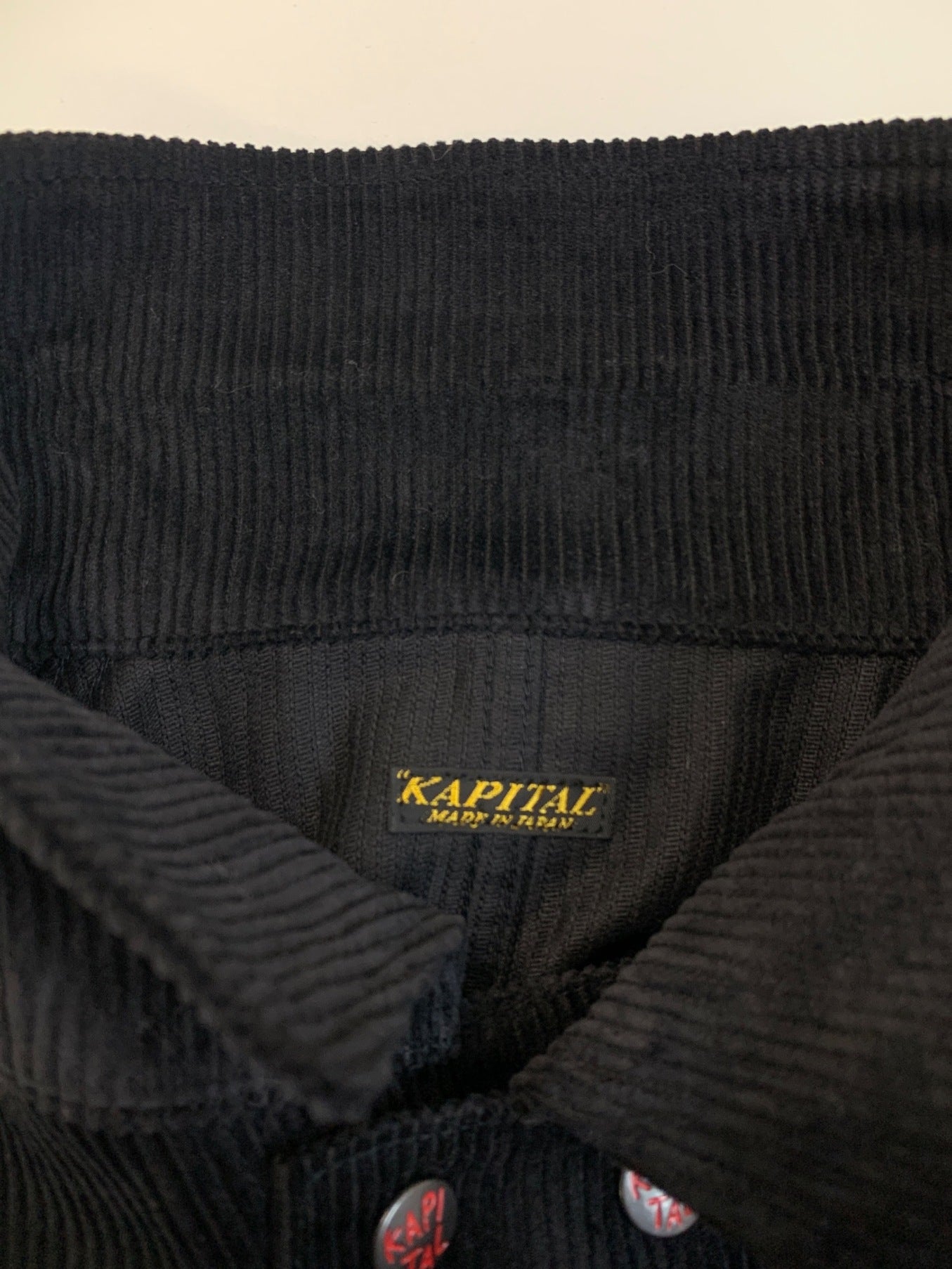 Kapital 프로펠러 Coveralls / Corduroy 재킷 K2010LJ067