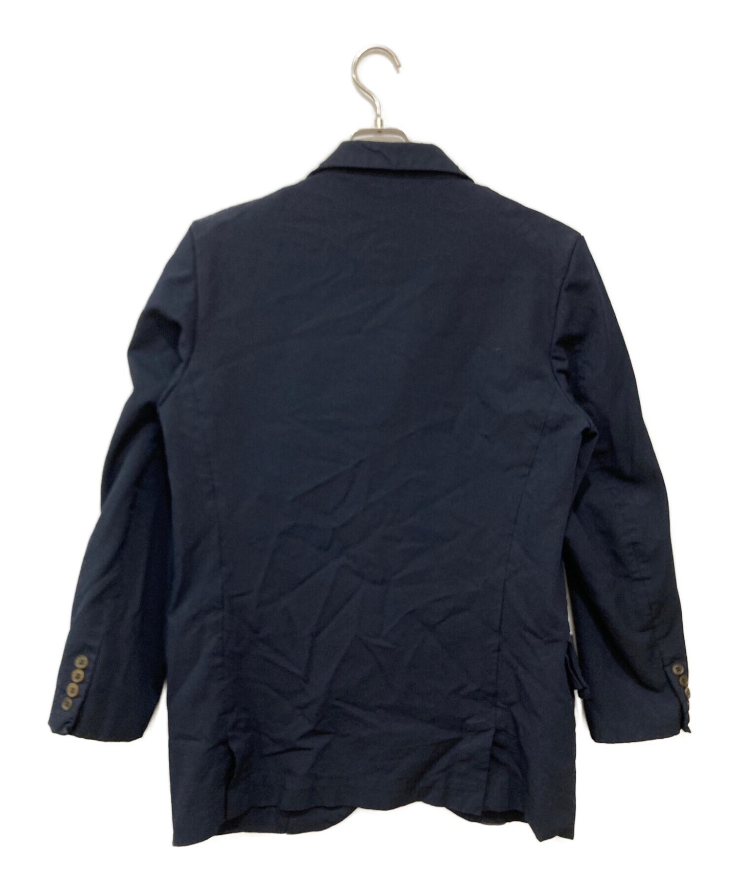 Comme des Garcons Homme Deux 노치 칼라 단일 가슴 블레이저 DJ-J035