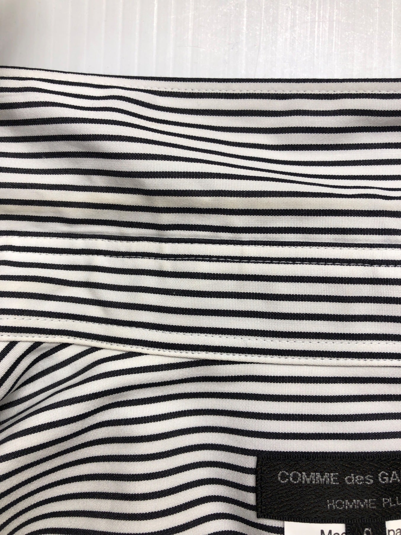 Comme des Garcons Homme Plus Velor鑲板襯衫PD-B006