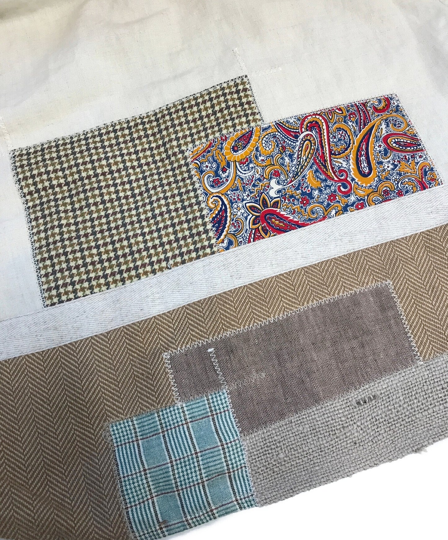 Comme des Garcons Junya Watanabe Man 패치 워크 후드 재킷 WQ-B002