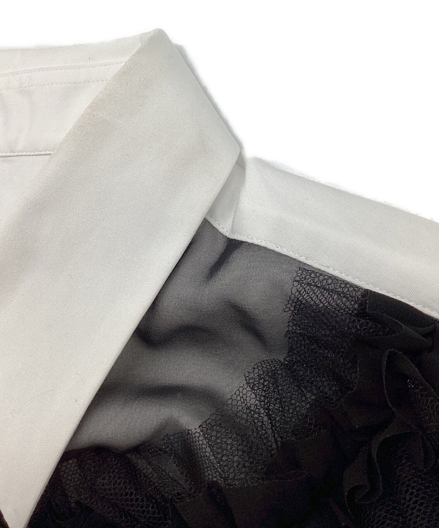 Comme des Garcons Organdy-Switched衬衫GD-B010