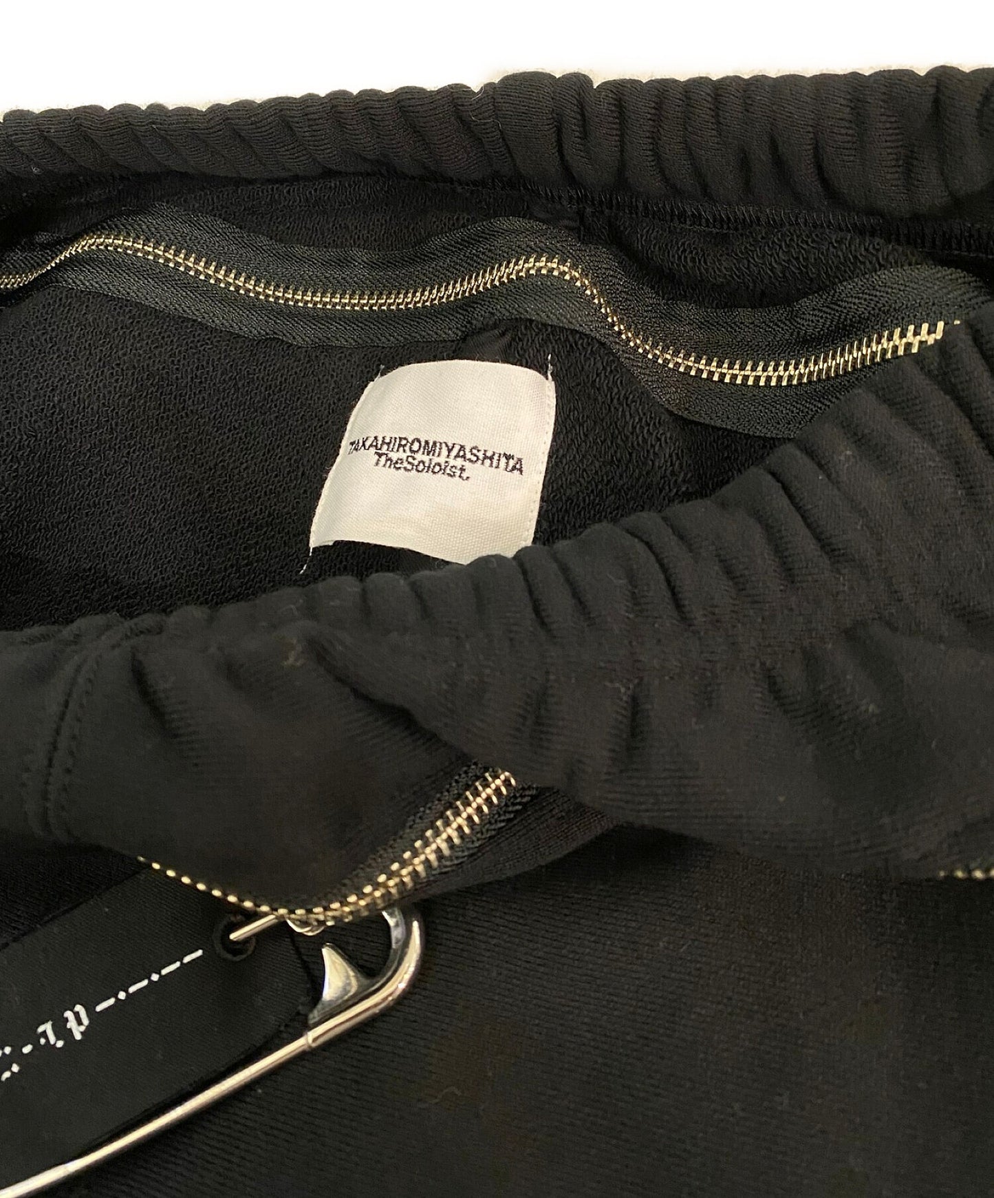 Takahiromiyashita Thesoloist. 3/4 길이의 우주 조깅 Pant Sc.0010aw21