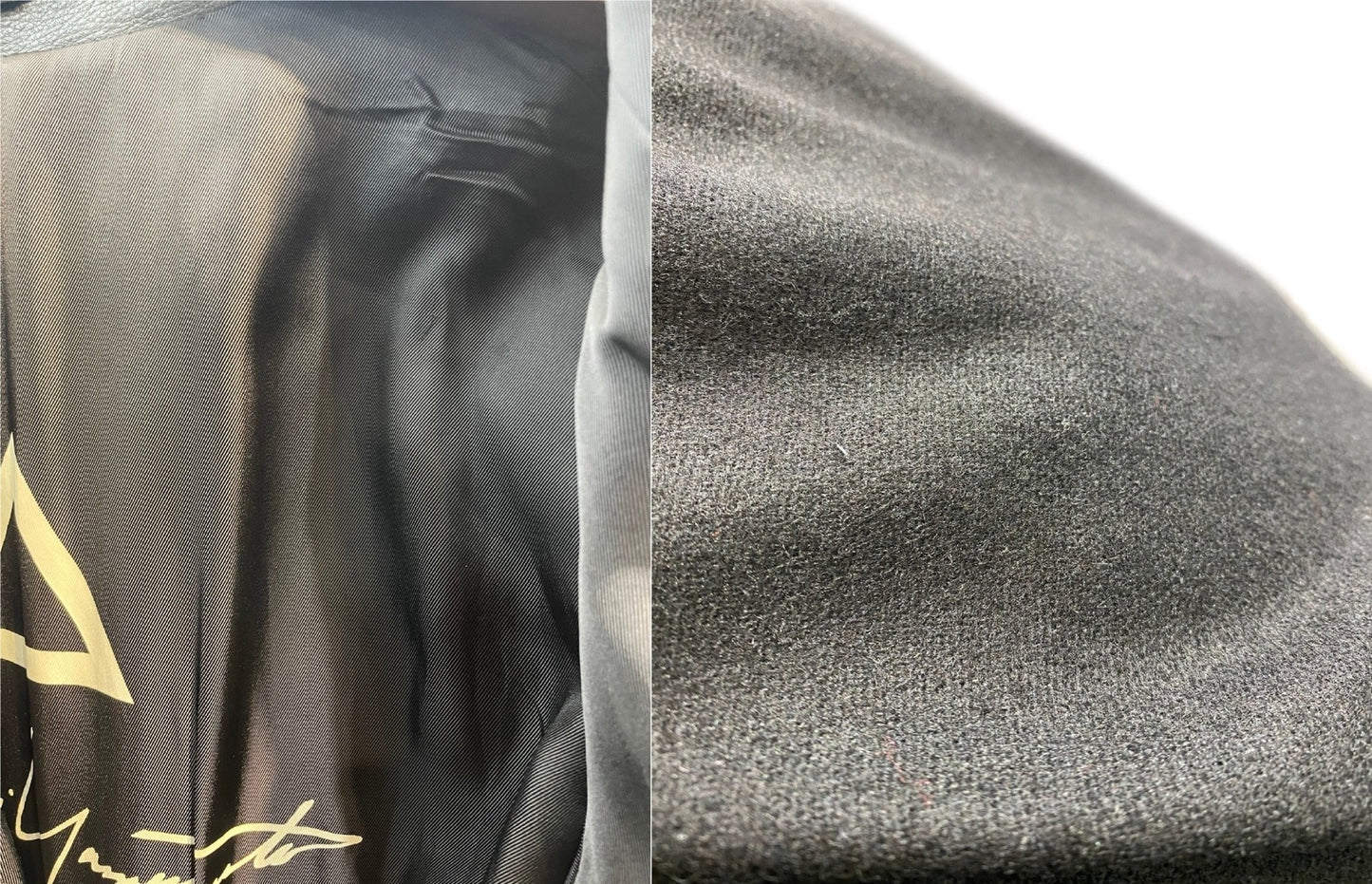 yohji yamamoto pour homme 92aw 가죽 트렌치 코트 HS-C08-711