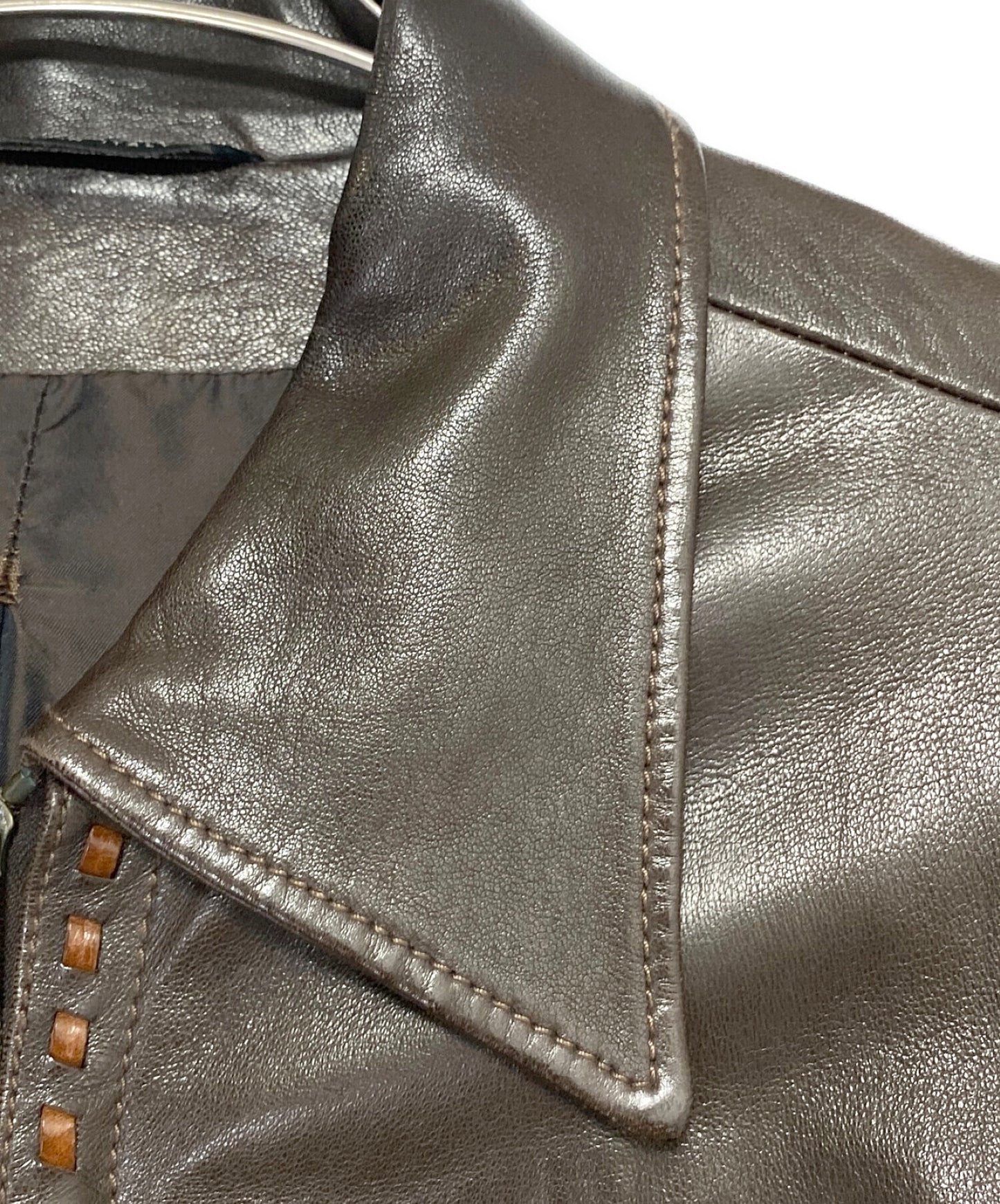 구찌 패치 워크 가죽 자켓 125226