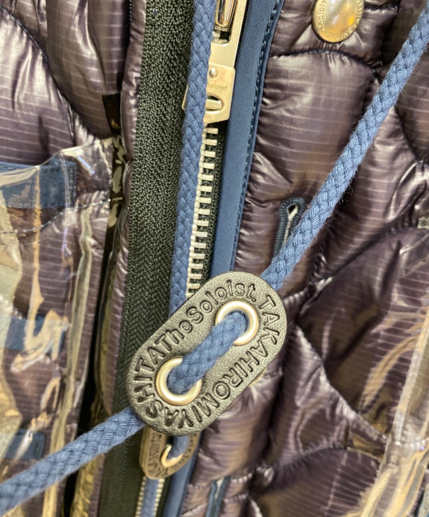 Takahiromiyashita Thesoloist. 퀼트 내부 버그 스커트 SJ.0020SS22