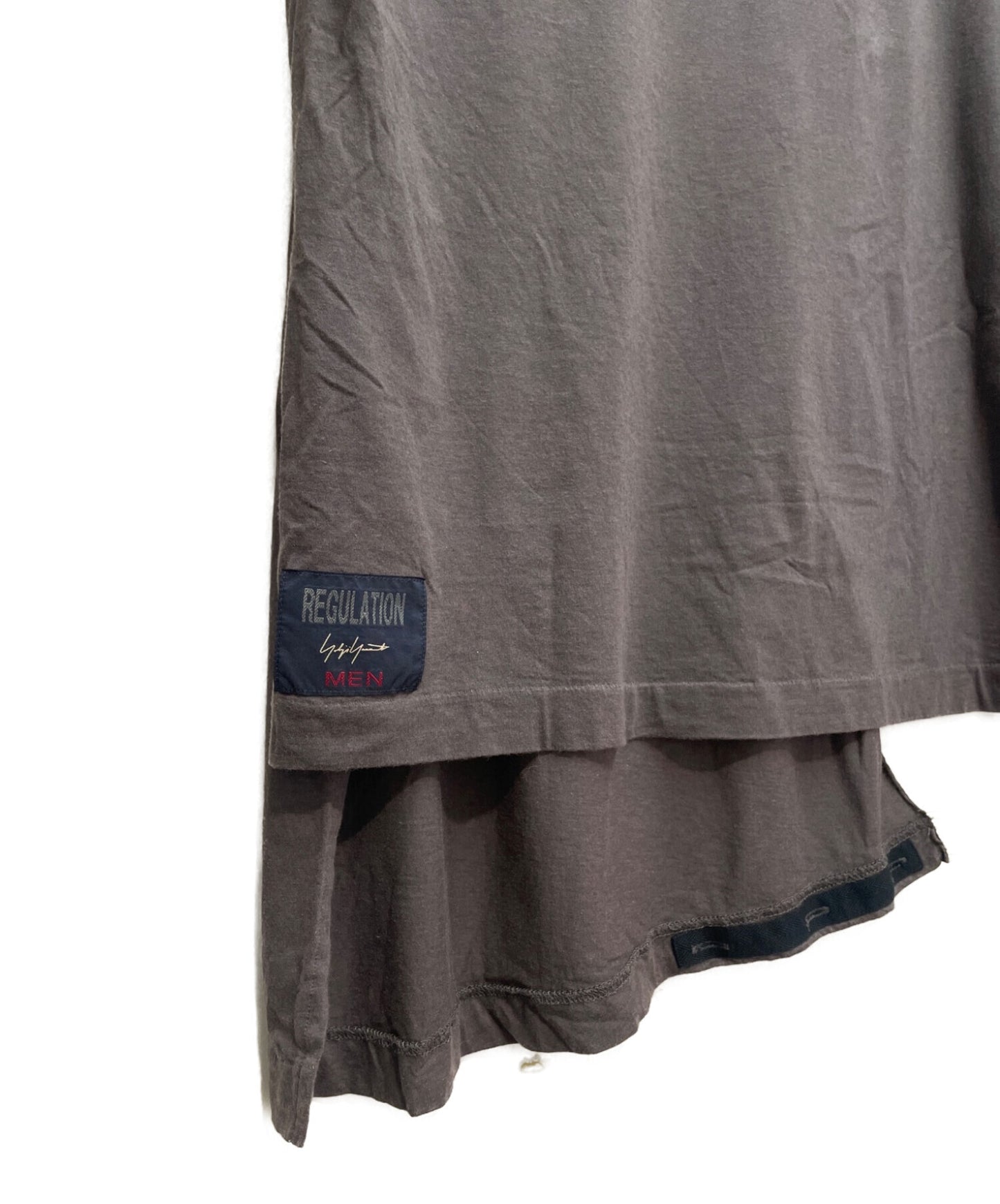 조절 요지 야마모토 비대칭 티셔츠 HW-T55-274