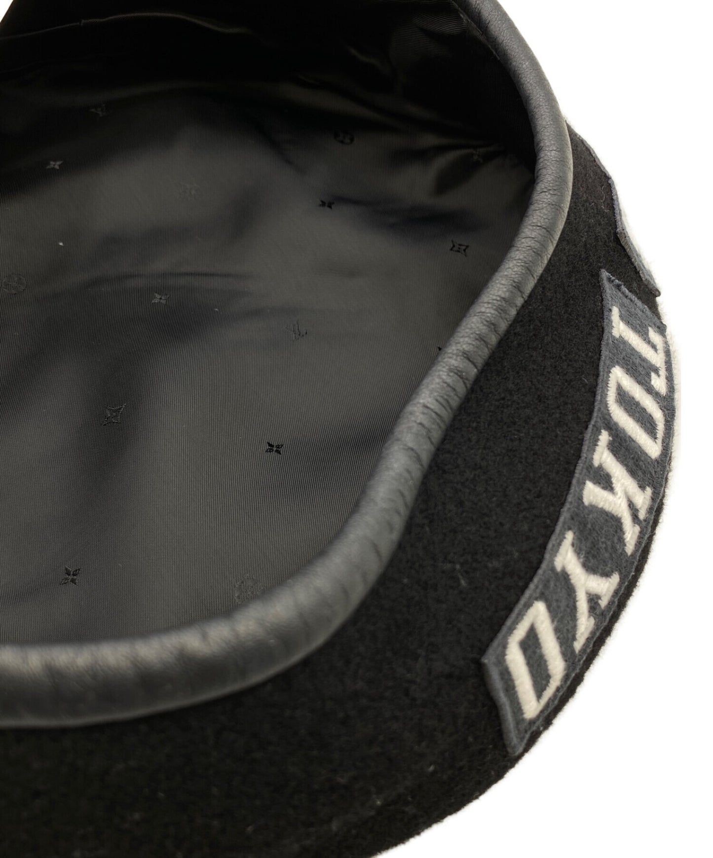 路易·威登(Louis Vuitton)×碎片設計巴黎東京徽章貝雷帽M73748