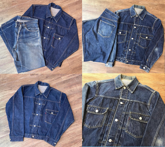 【LEVI'S "1st" 506XX and "2nd" 507XX】Representative Of Vintage Denim Jackets