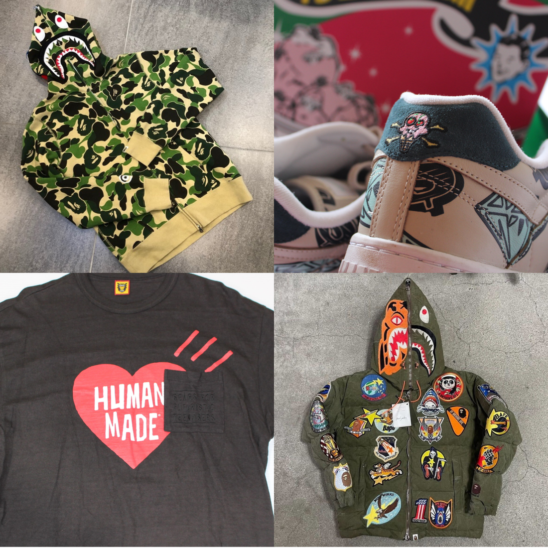 【BAPE/HUMAN MADE】Introduction of great brand items that Mr. NIGO is involved in.