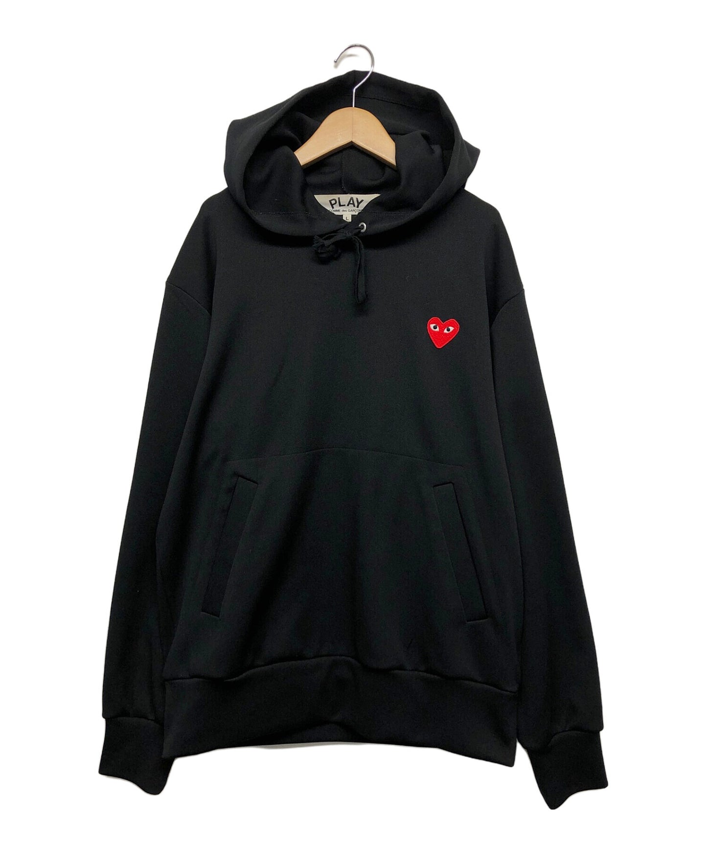 [Pre-owned] PLAY COMME des GARCONS hooded sweatshirt AZ-T174