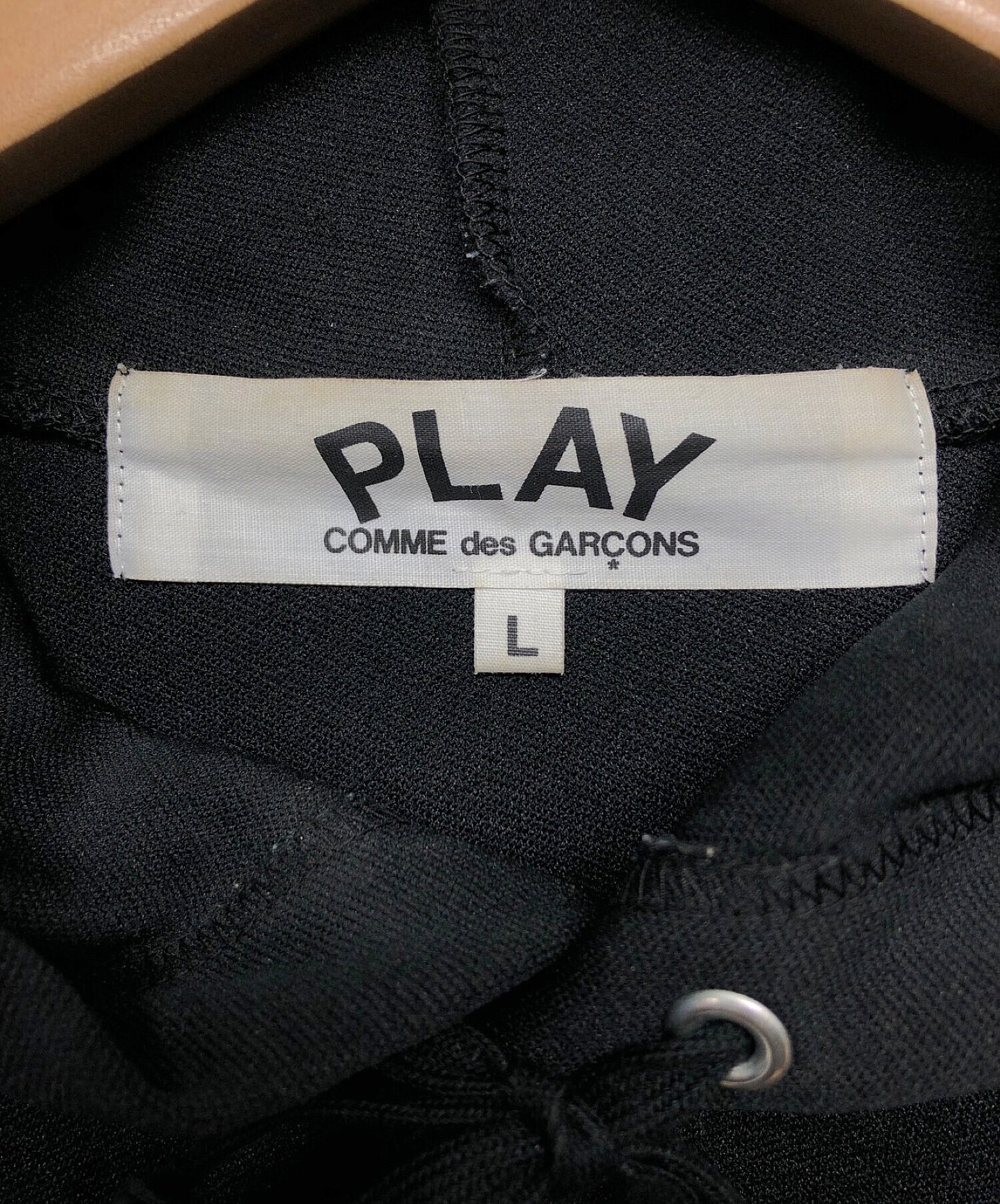 [Pre-owned] PLAY COMME des GARCONS hooded sweatshirt AZ-T174