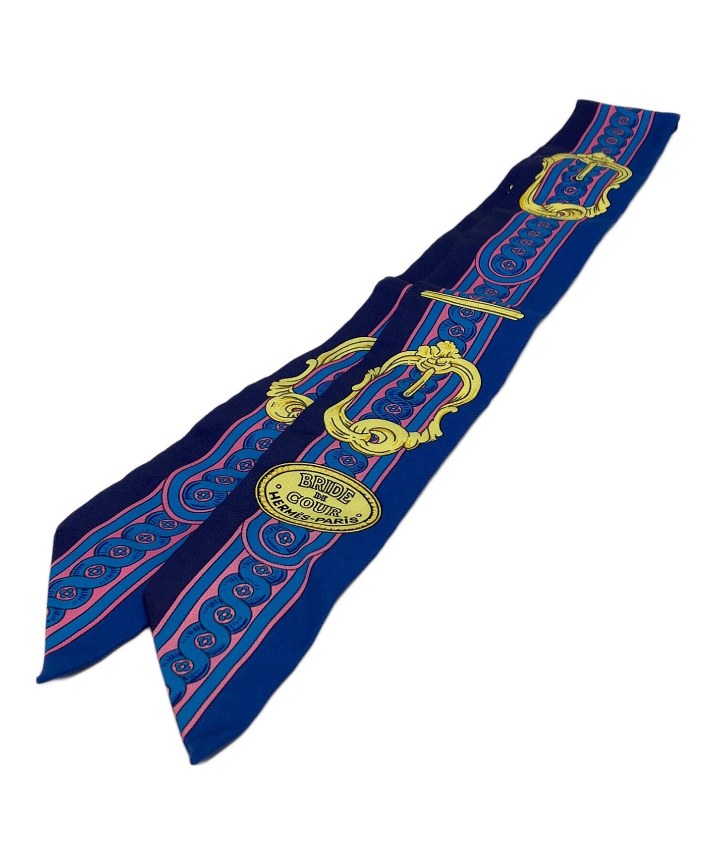 [Pre-owned] HERMES Silk tweed scarf BRIDE DE COUR