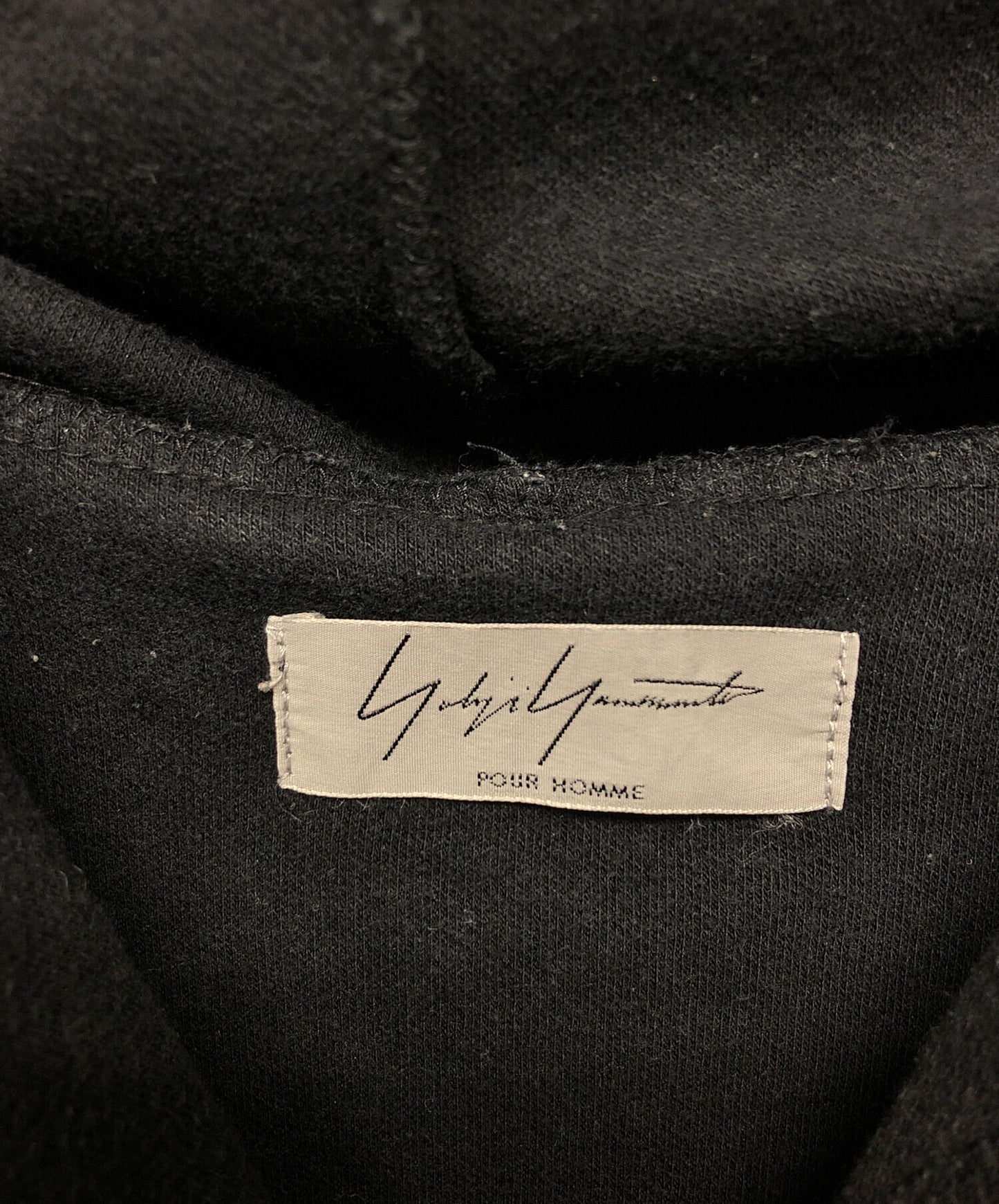 [Pre-owned] Yohji Yamamoto pour homme Back Logo Hoodie HJ-T89-976