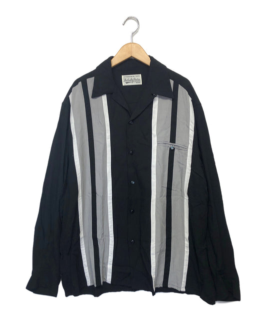 [Pre-owned] WACKO MARIA Long-sleeved two-tone shirt