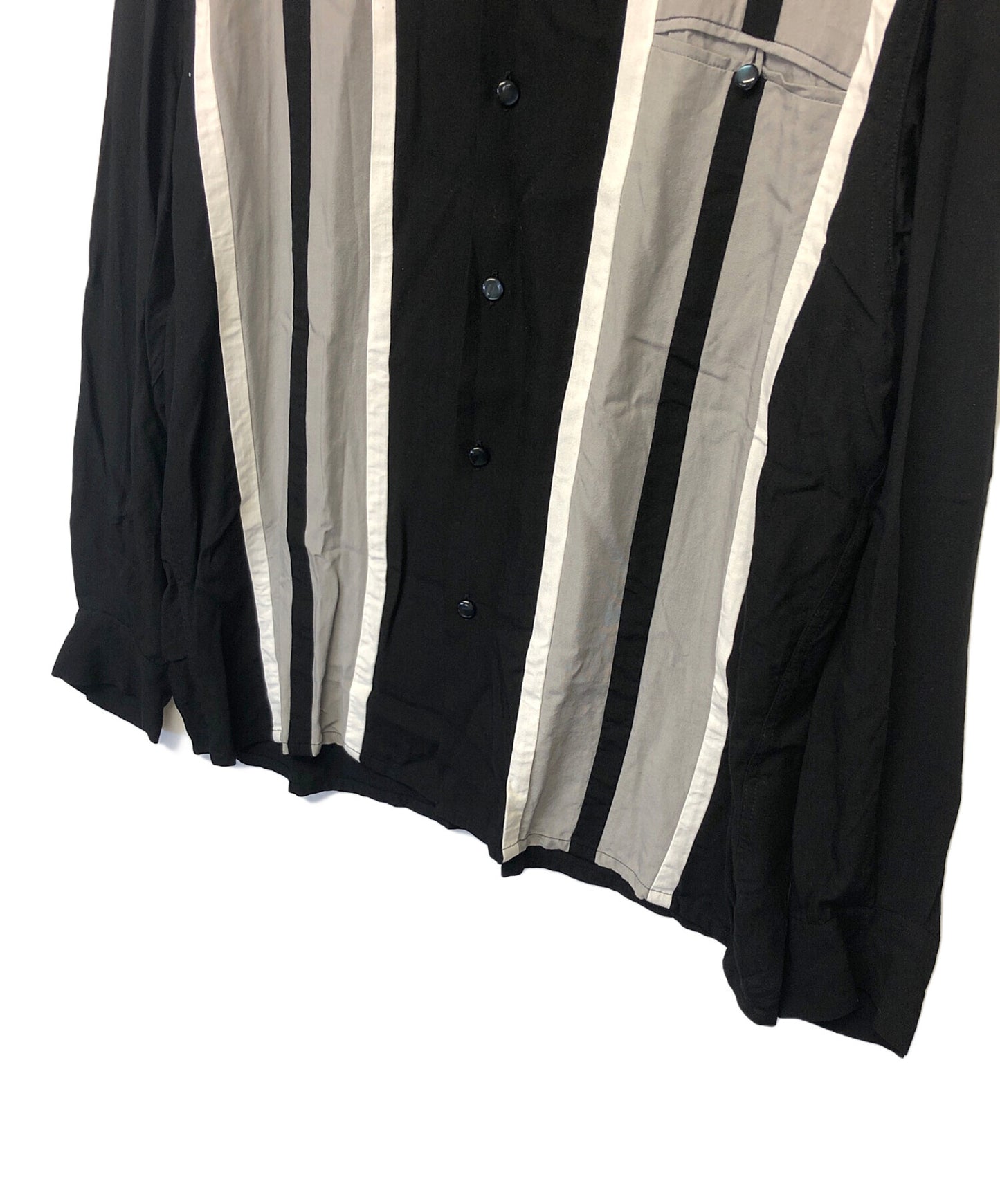 [Pre-owned] WACKO MARIA Long-sleeved two-tone shirt