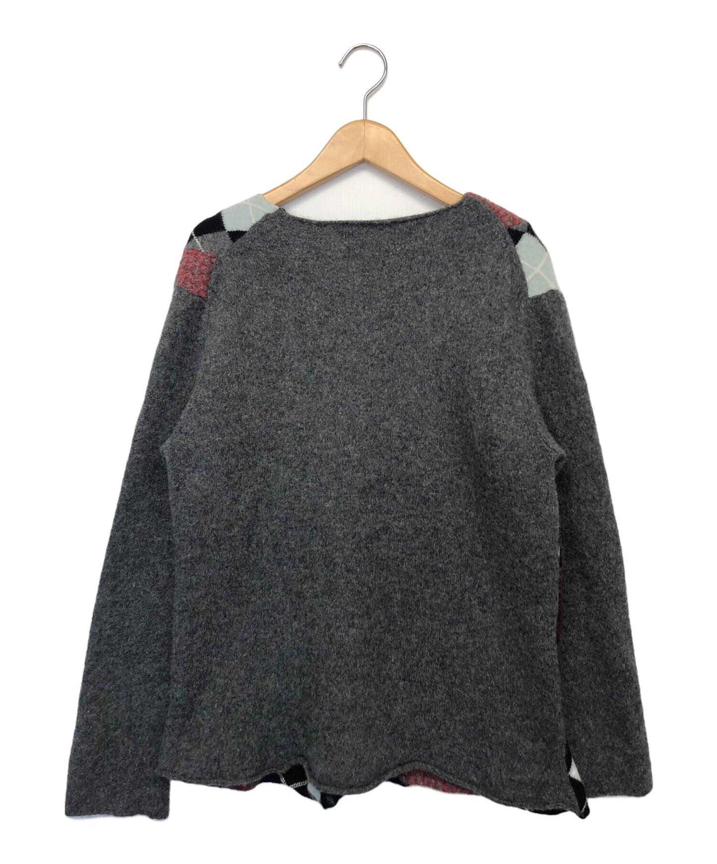 [Pre-owned] COMME des GARCONS SHIRT patchwork knit W17511