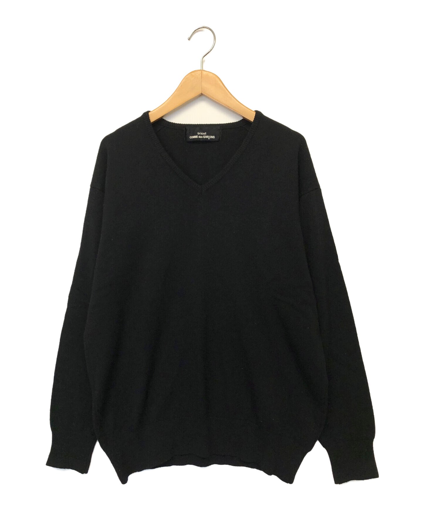 [Pre-owned] tricot COMME des GARCONS V-neck knit TN-050100