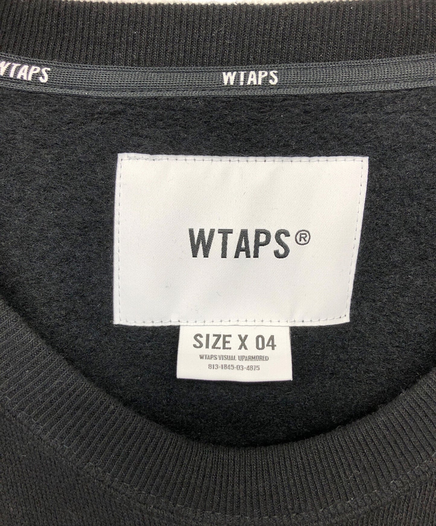 [Pre-owned] WTAPS crew neck sweatshirt 242ATDT-CSM25