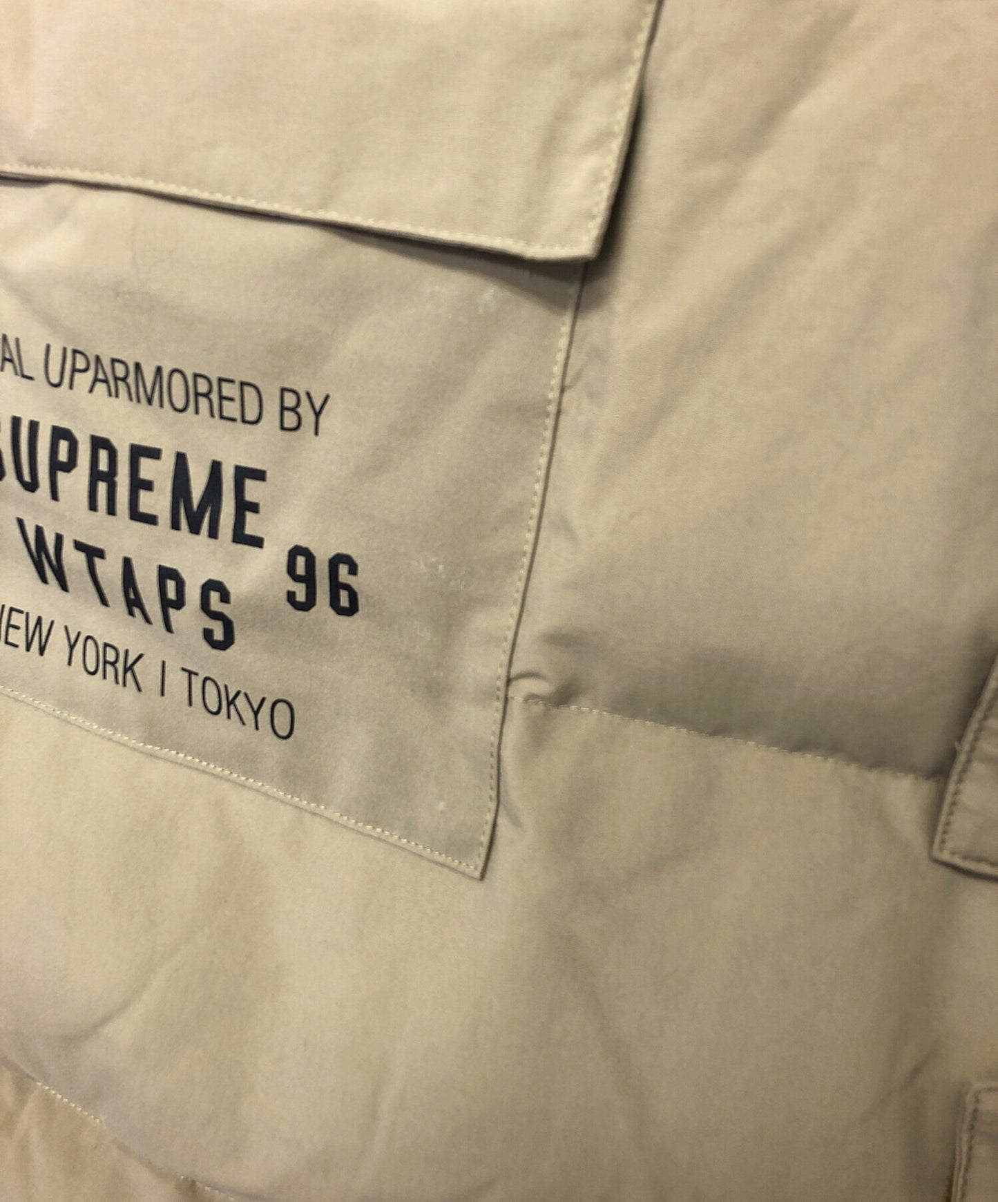 [Pre-owned] WTAPS TACTICAL DOWN VEST 21274SPD-JKM03S