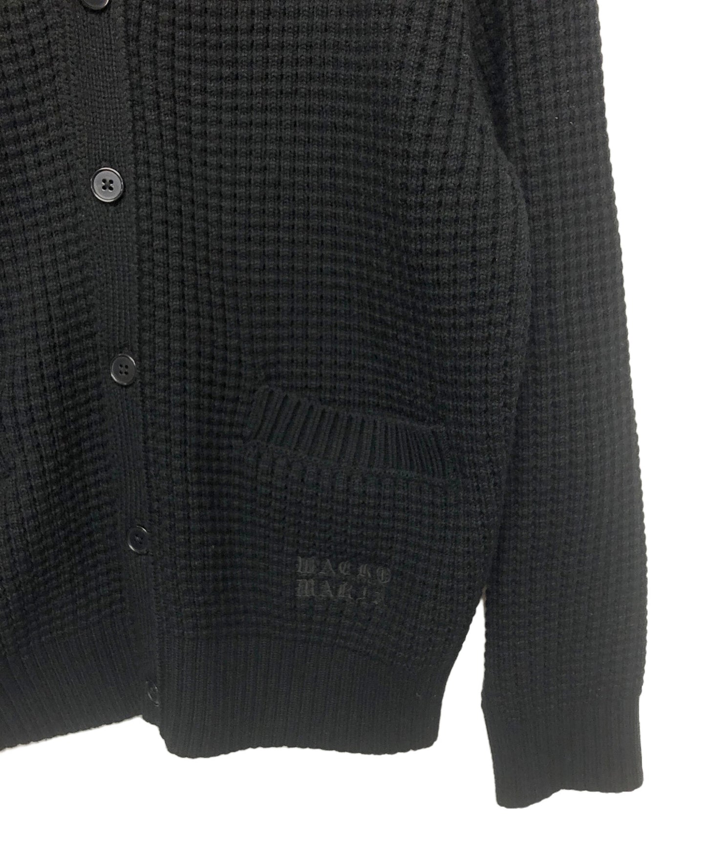 [Pre-owned] WACKO MARIA Waffle Knit Cardigan