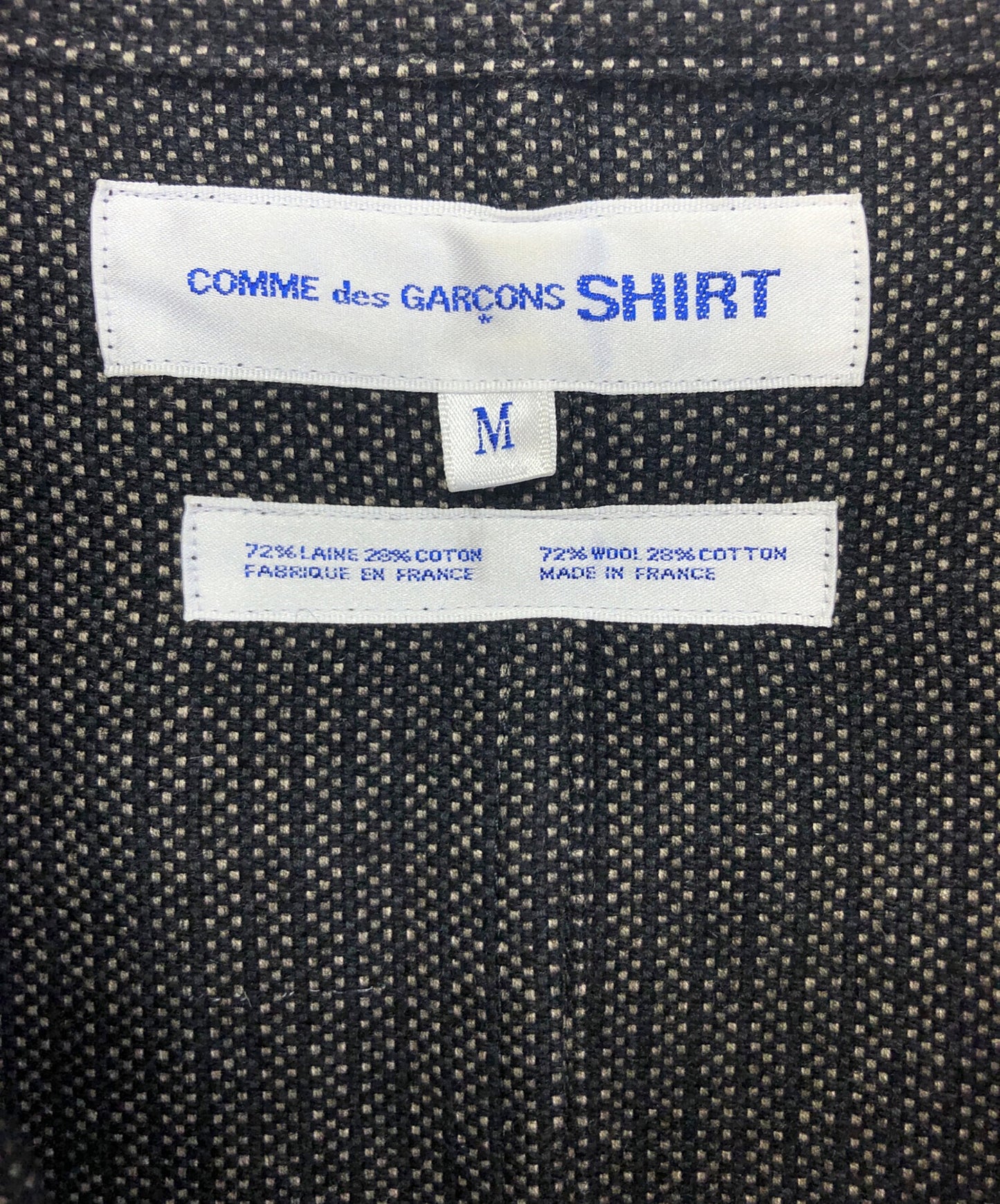 [Pre-owned] COMME des GARCONS SHIRT Wool Jacket W11025 W11025
