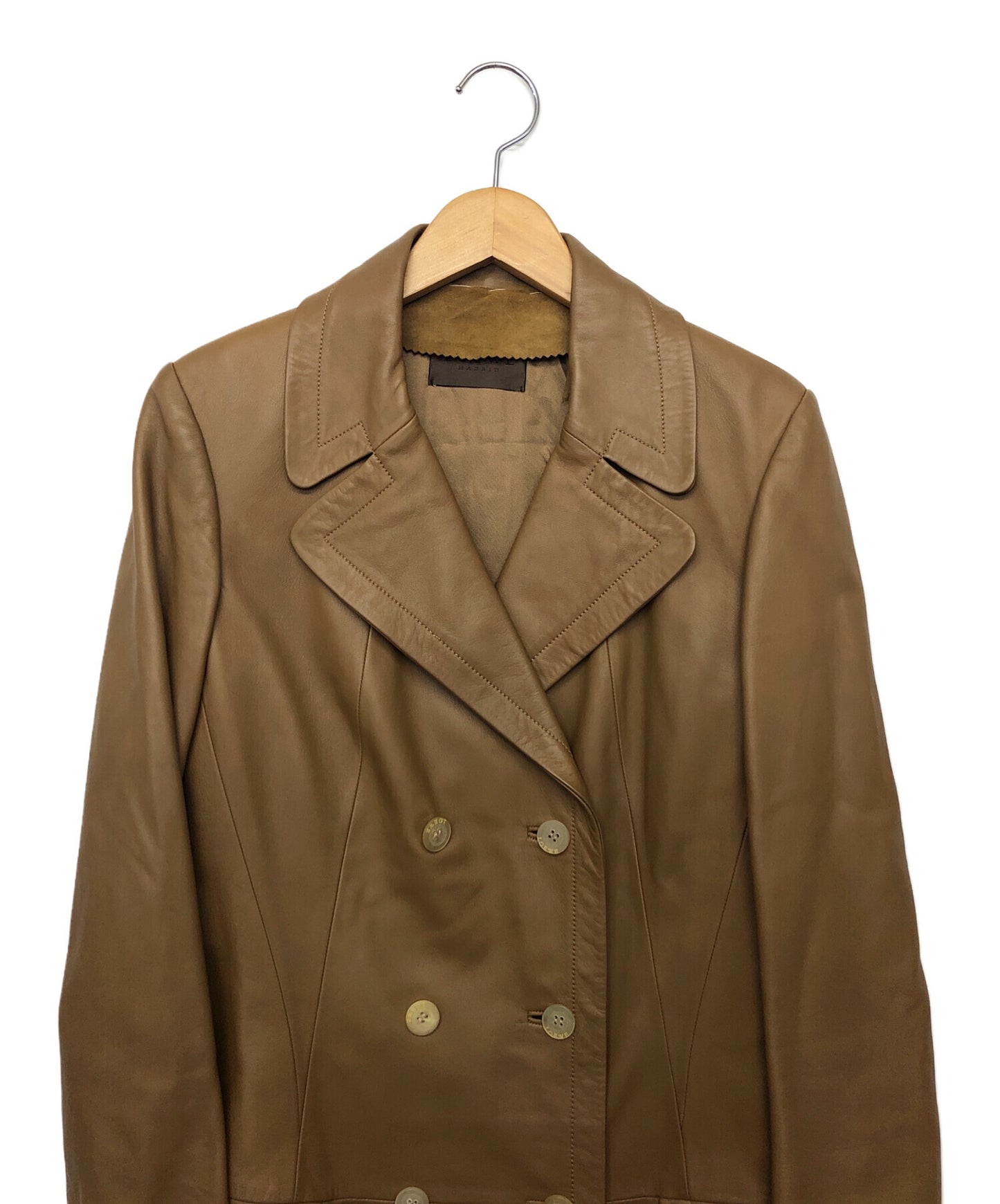 [Pre-owned] LOEWE leather coat