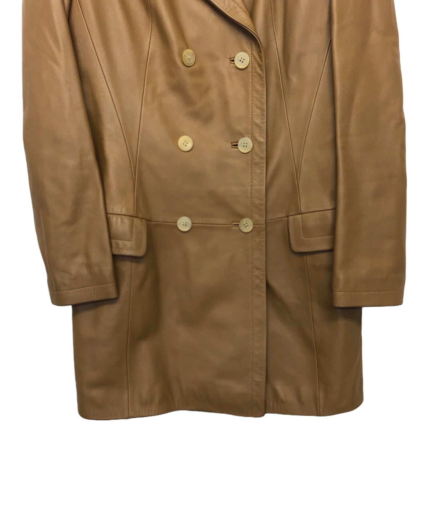 [Pre-owned] LOEWE leather coat
