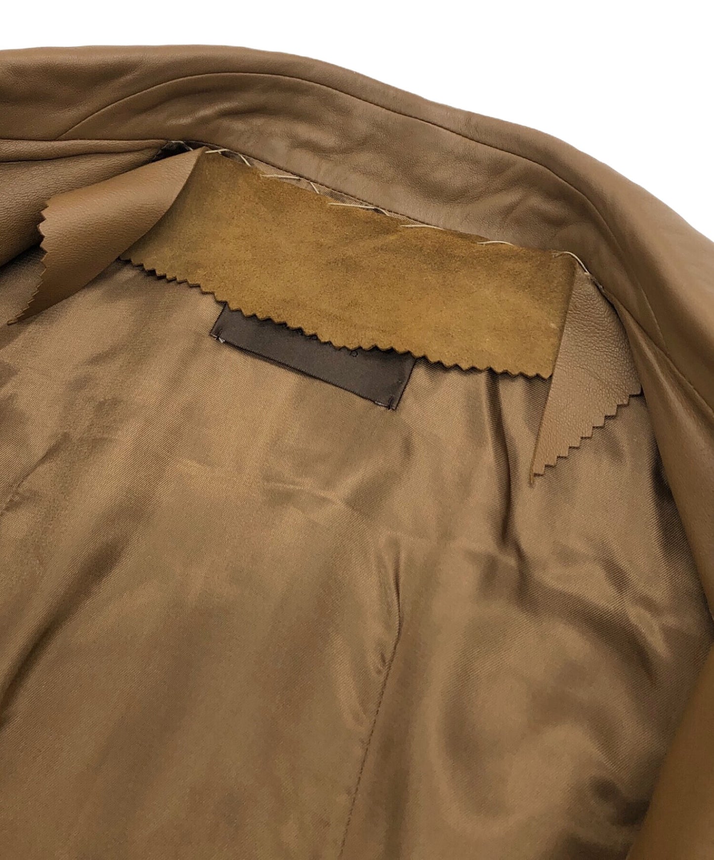 [Pre-owned] LOEWE leather coat