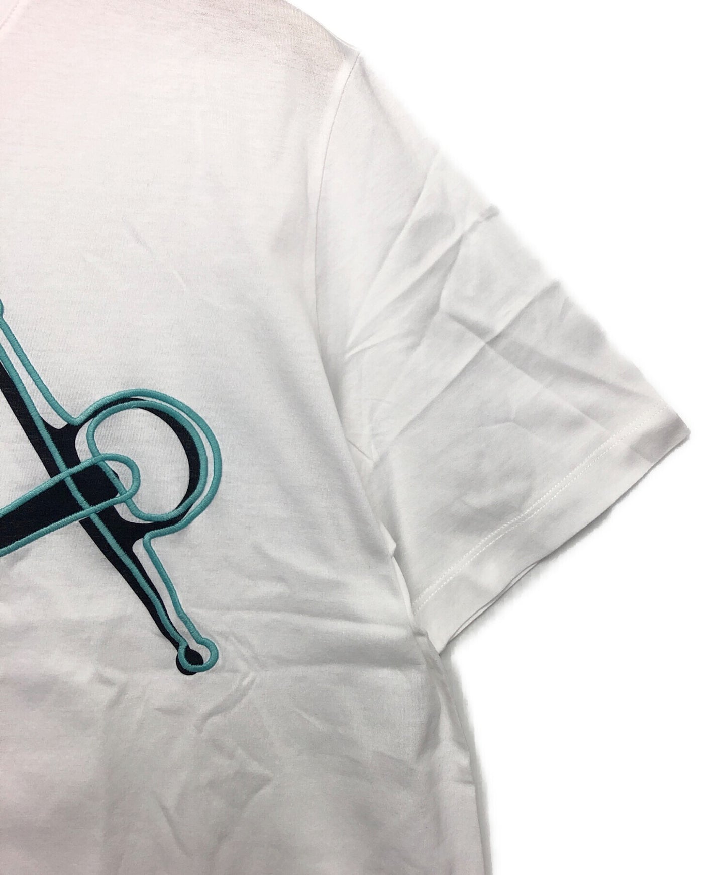 [Pre-owned] HERMES Printed embroidery t-shirts