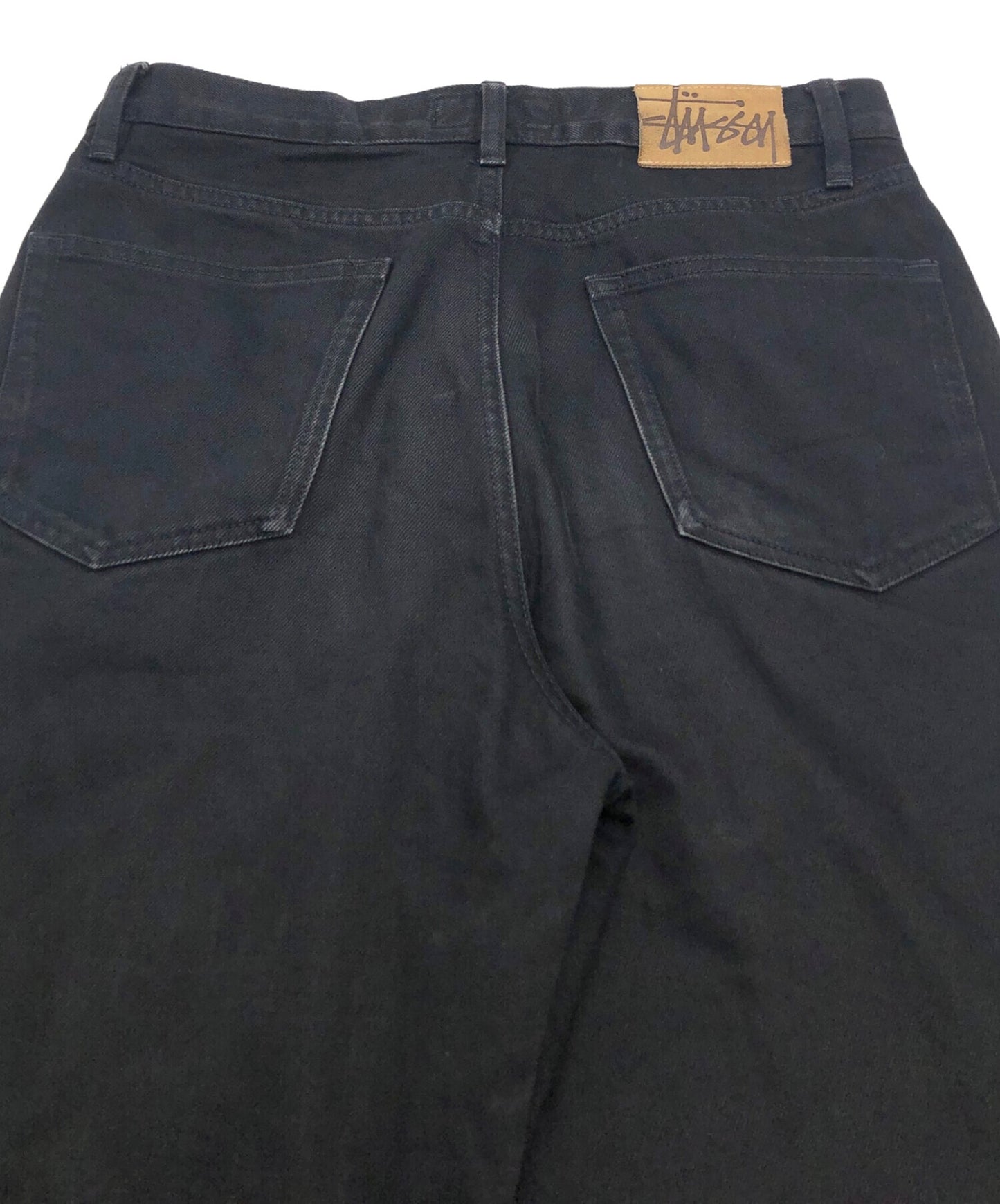 [Pre-owned] stussy Black Denim 116671