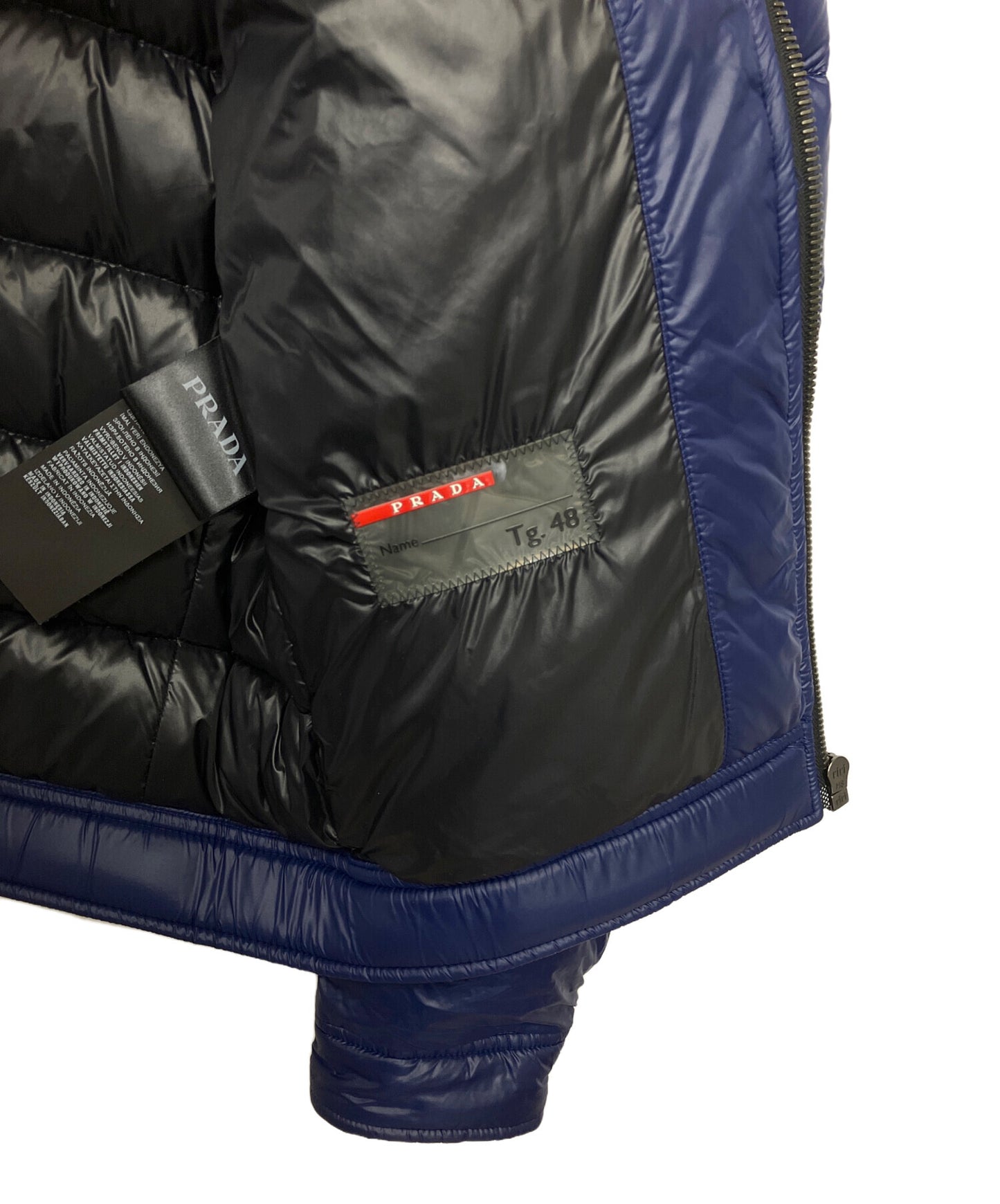 [Pre-owned] PRADA Logo Plate Down Jacket SGB608 R142 AR0