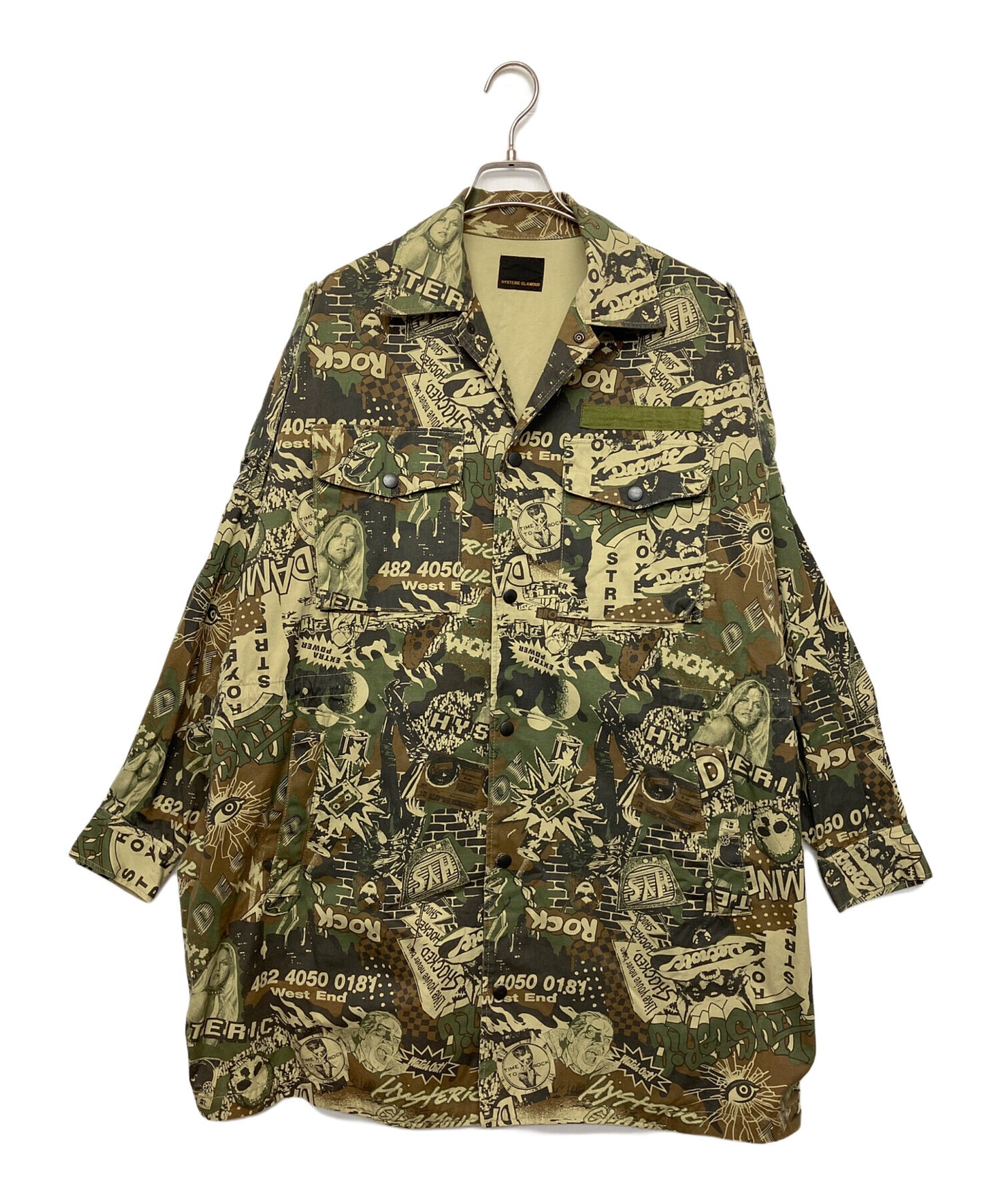 [Pre-owned] Hysteric Glamour shirt jacket 01183AH11