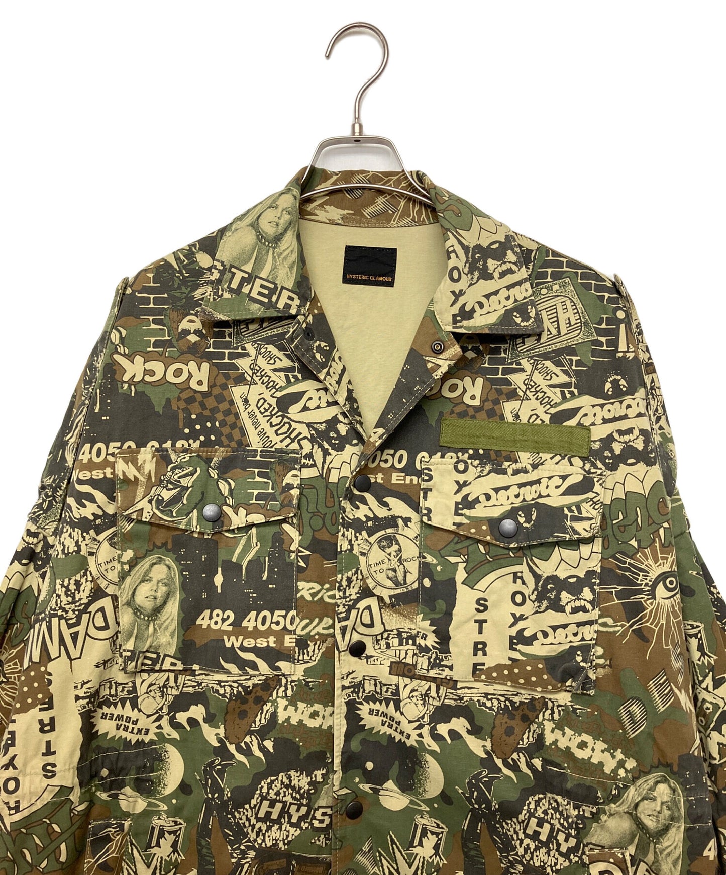 [Pre-owned] Hysteric Glamour shirt jacket 01183AH11