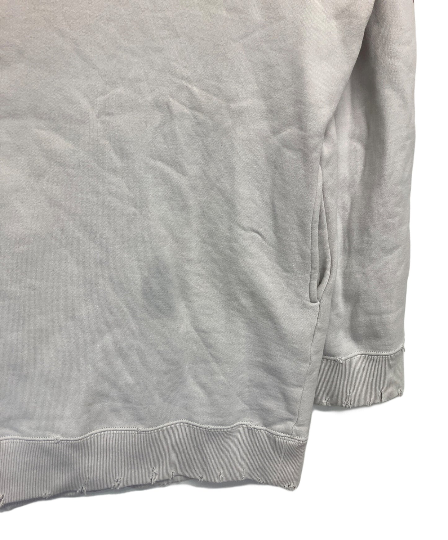 [Pre-owned] UNDERCOVER Destroyed oversized sweatshirt UCT4801-7