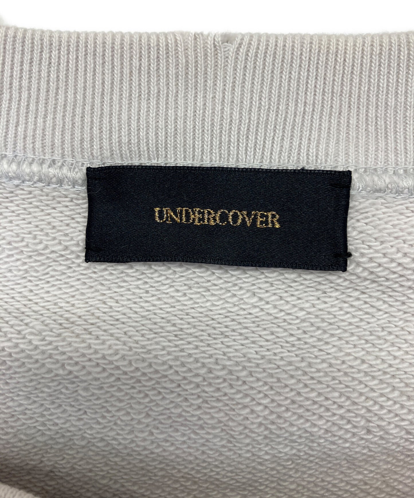 [Pre-owned] UNDERCOVER Destroyed oversized sweatshirt UCT4801-7