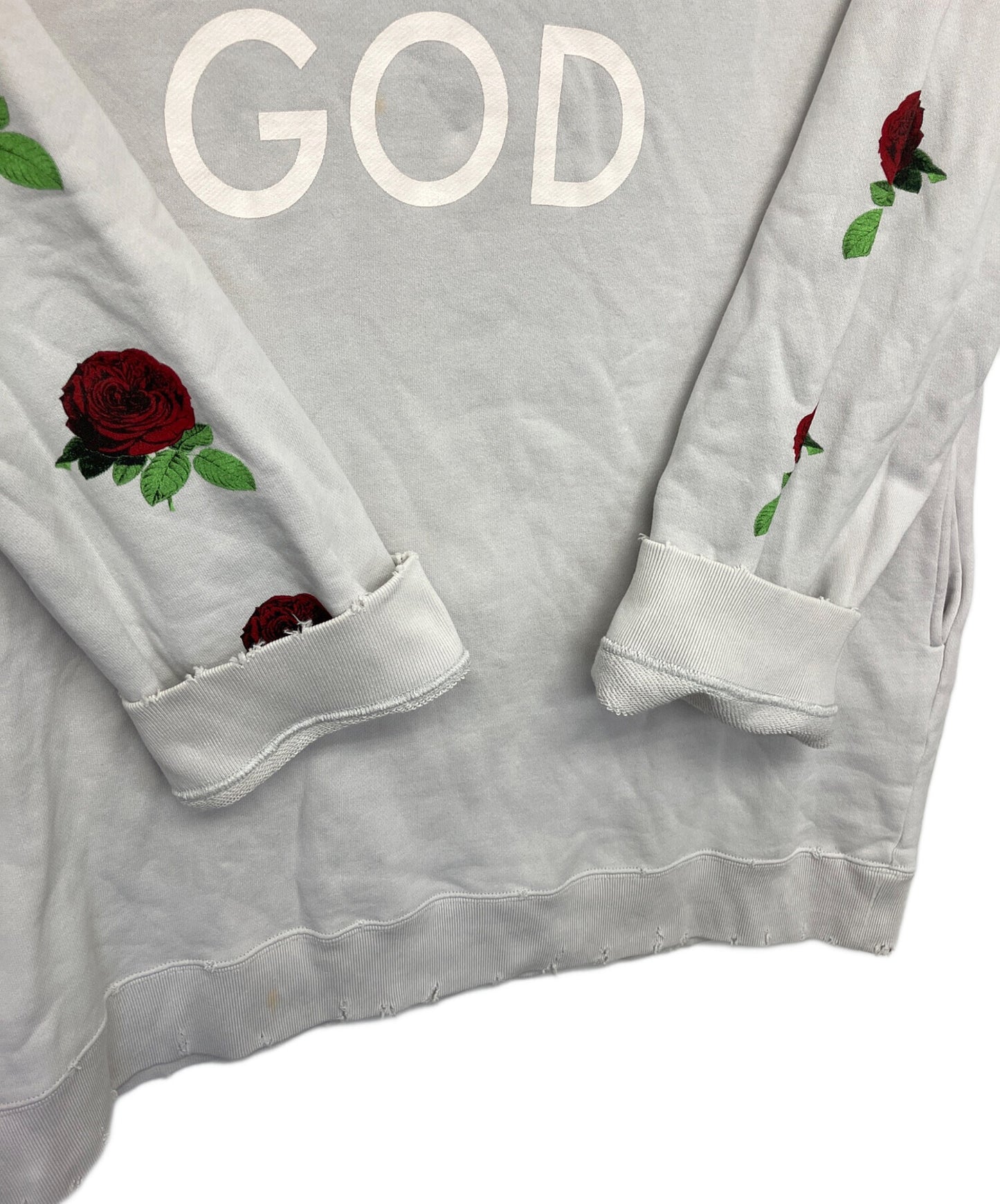 [Pre-owned] UNDERCOVER Destroyed oversized sweatshirt UCT4801-7