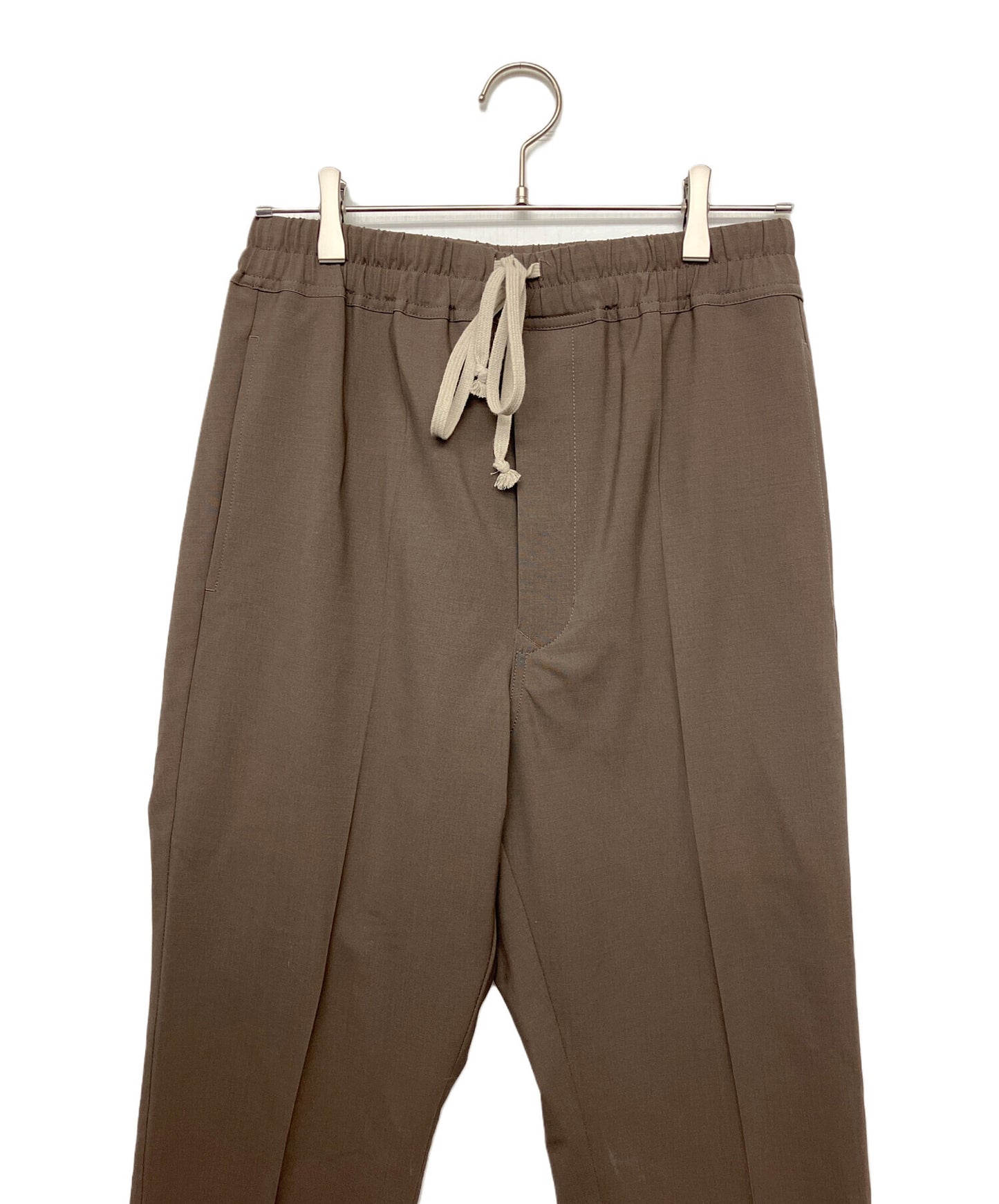 [Pre-owned] RICK OWENS Drawstring Slim Easy Pants RU02B2390-ZL