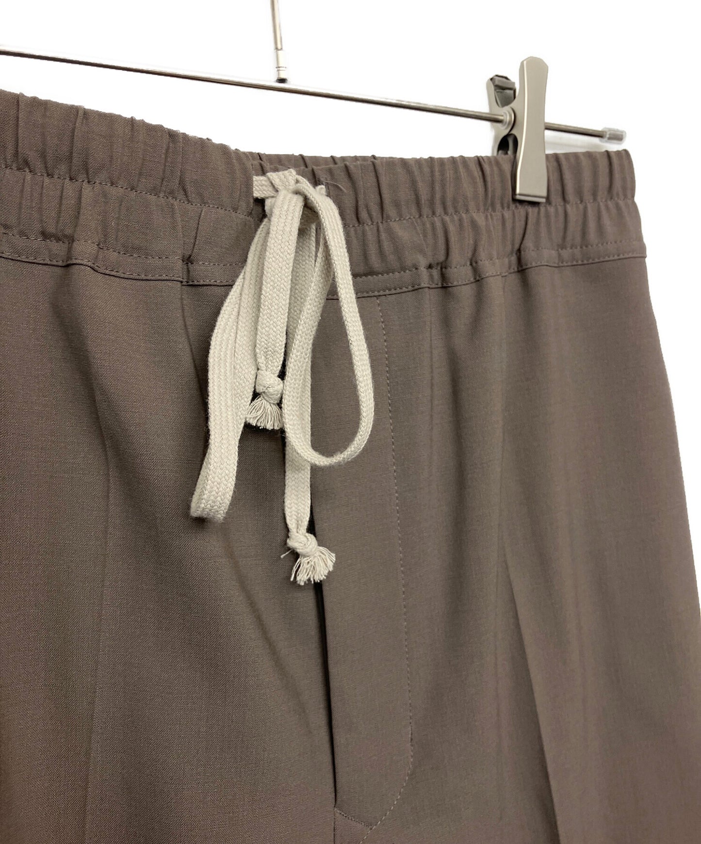 [Pre-owned] RICK OWENS Drawstring Slim Easy Pants RU02B2390-ZL