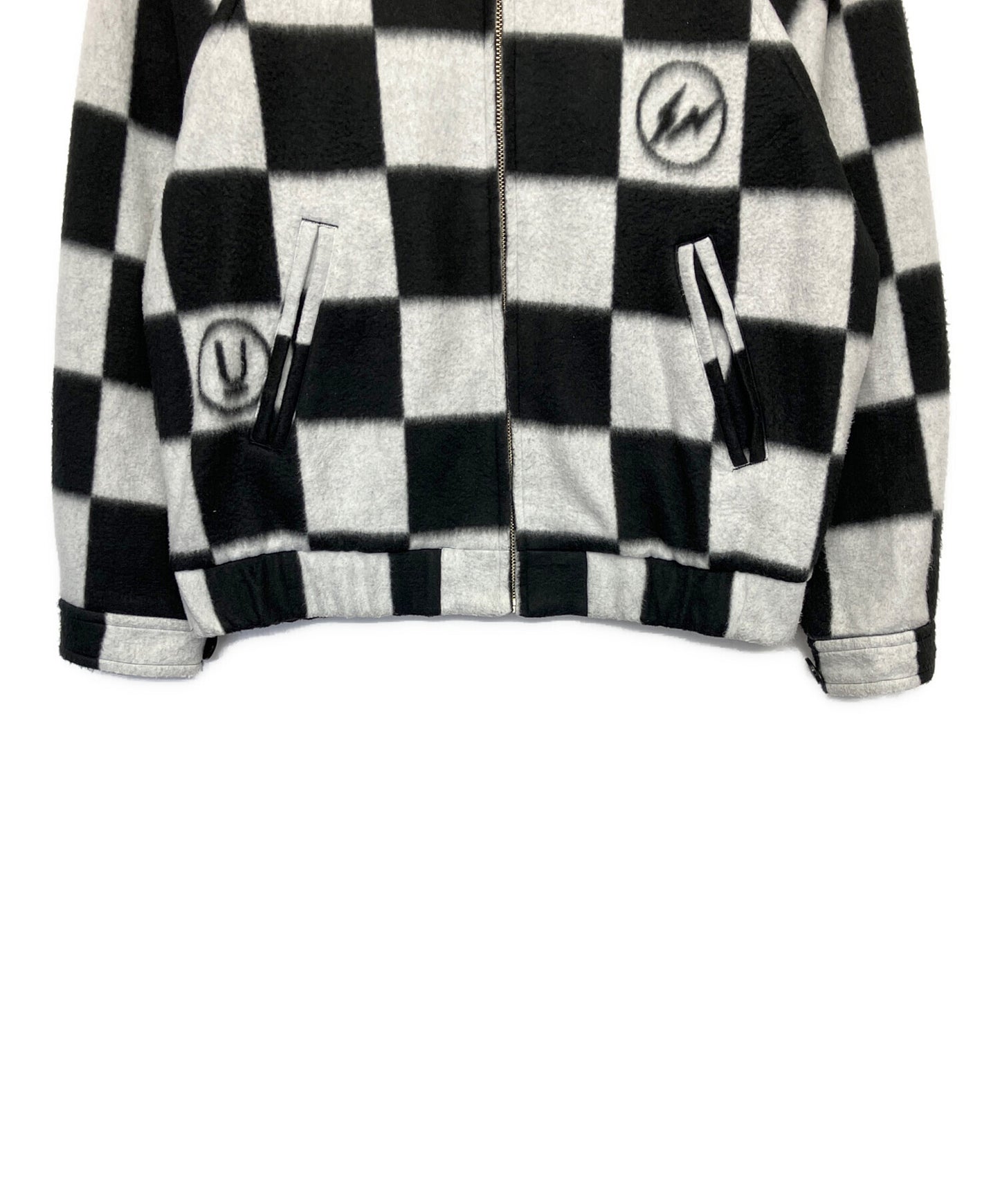 [Pre-owned] UNDERCOVER Checker Fleece Jacket UC2C9210-2