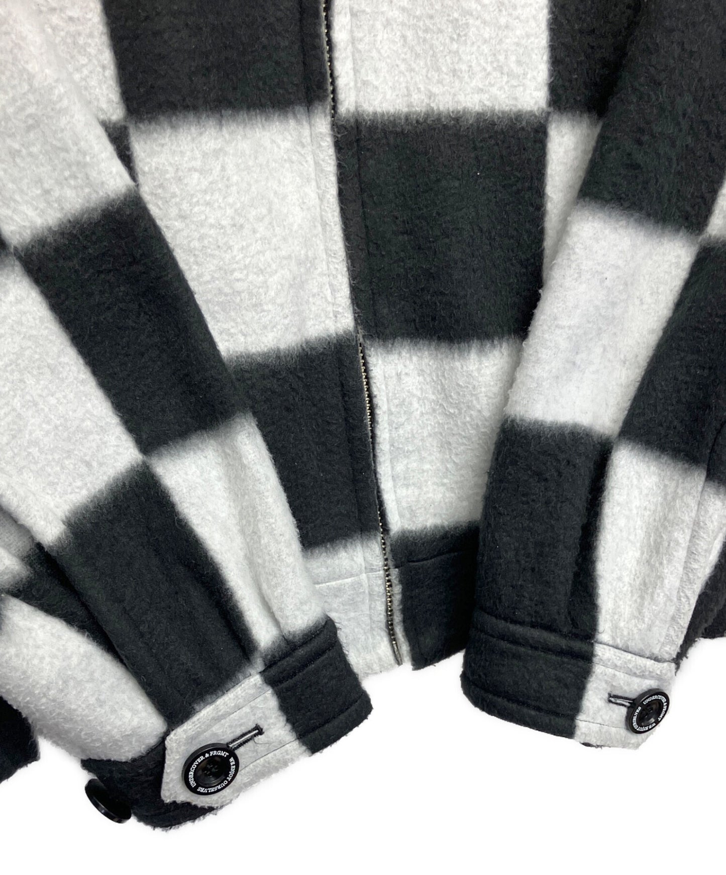 [Pre-owned] UNDERCOVER Checker Fleece Jacket UC2C9210-2