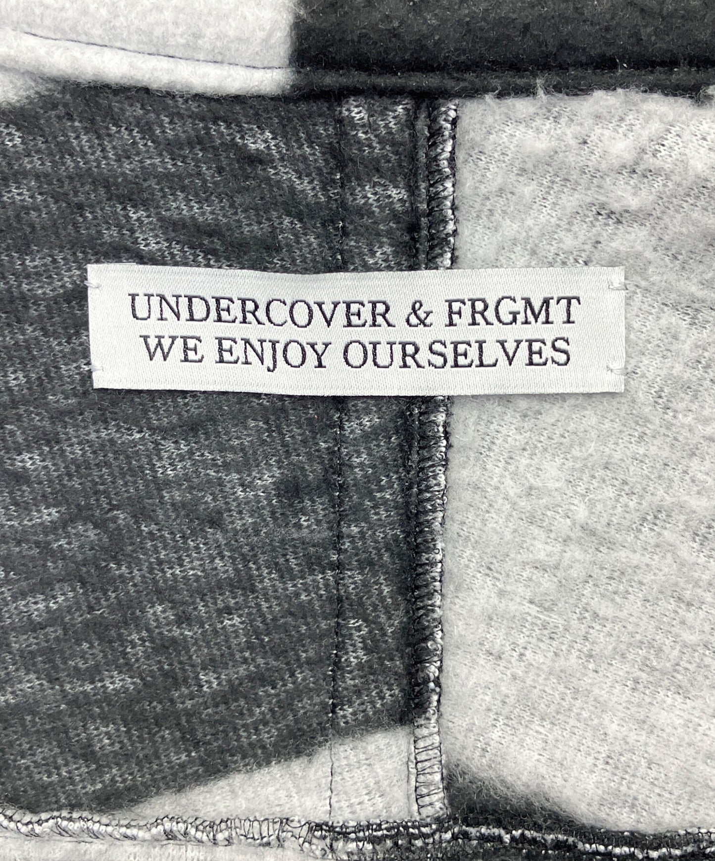 [Pre-owned] UNDERCOVER Checker Fleece Jacket UC2C9210-2