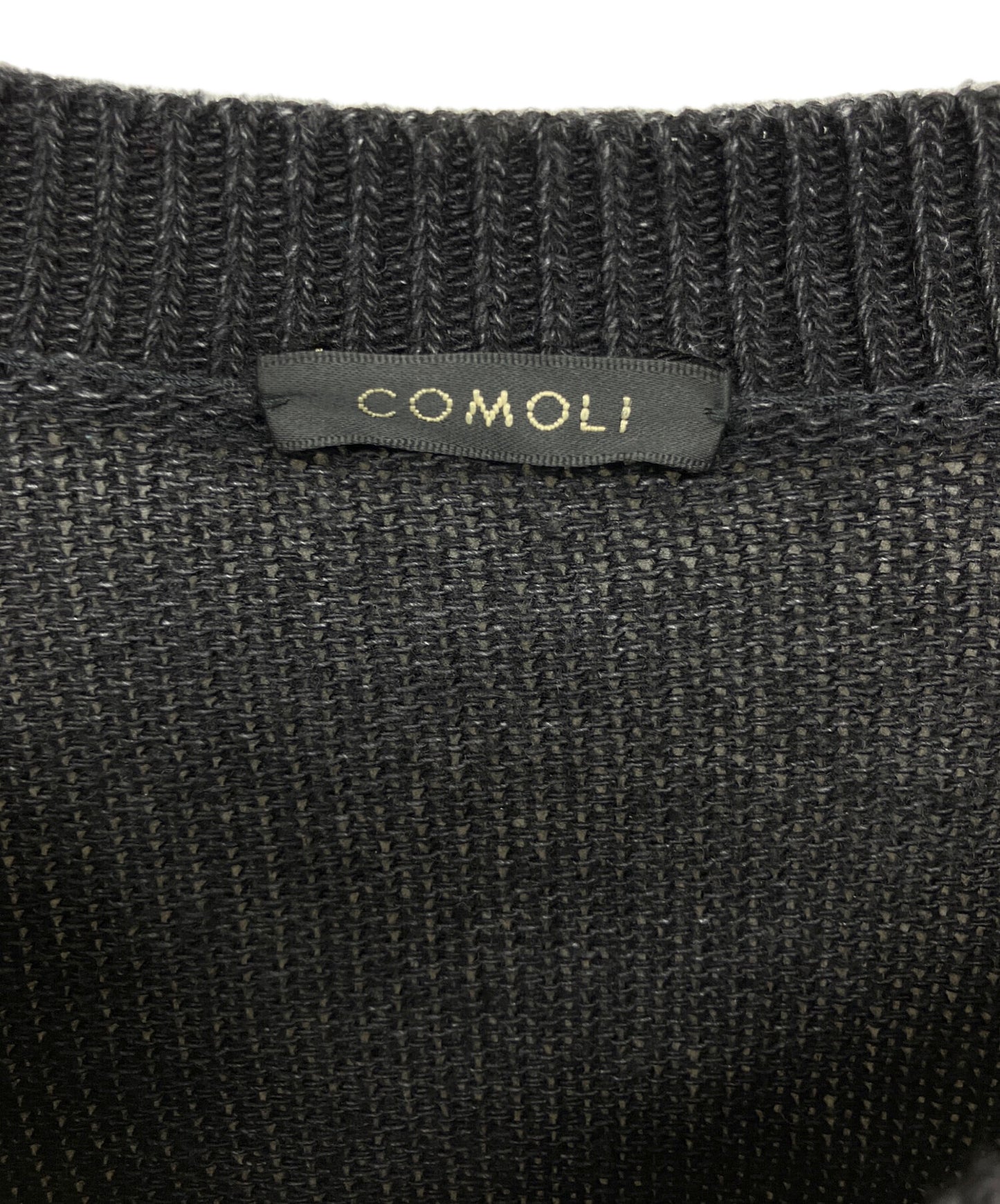 [Pre-owned] COMOLI 7G Crew-Neck Sweater B01-06007