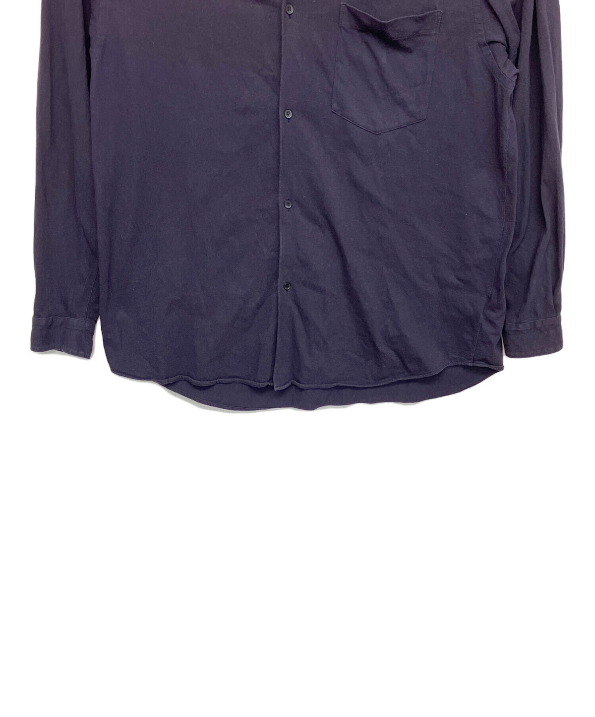[Pre-owned] COMOLI X01-05016 Cotton Jersey Komori Shirt X01-05016