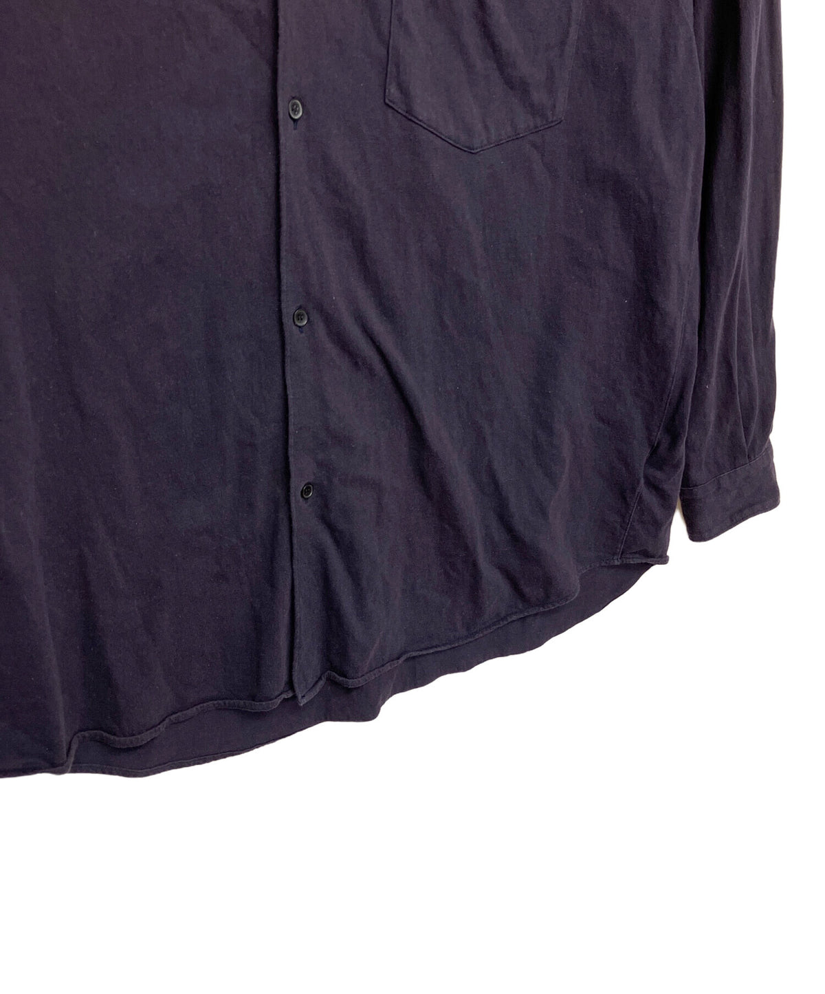 [Pre-owned] COMOLI X01-05016 Cotton Jersey Komori Shirt X01-05016