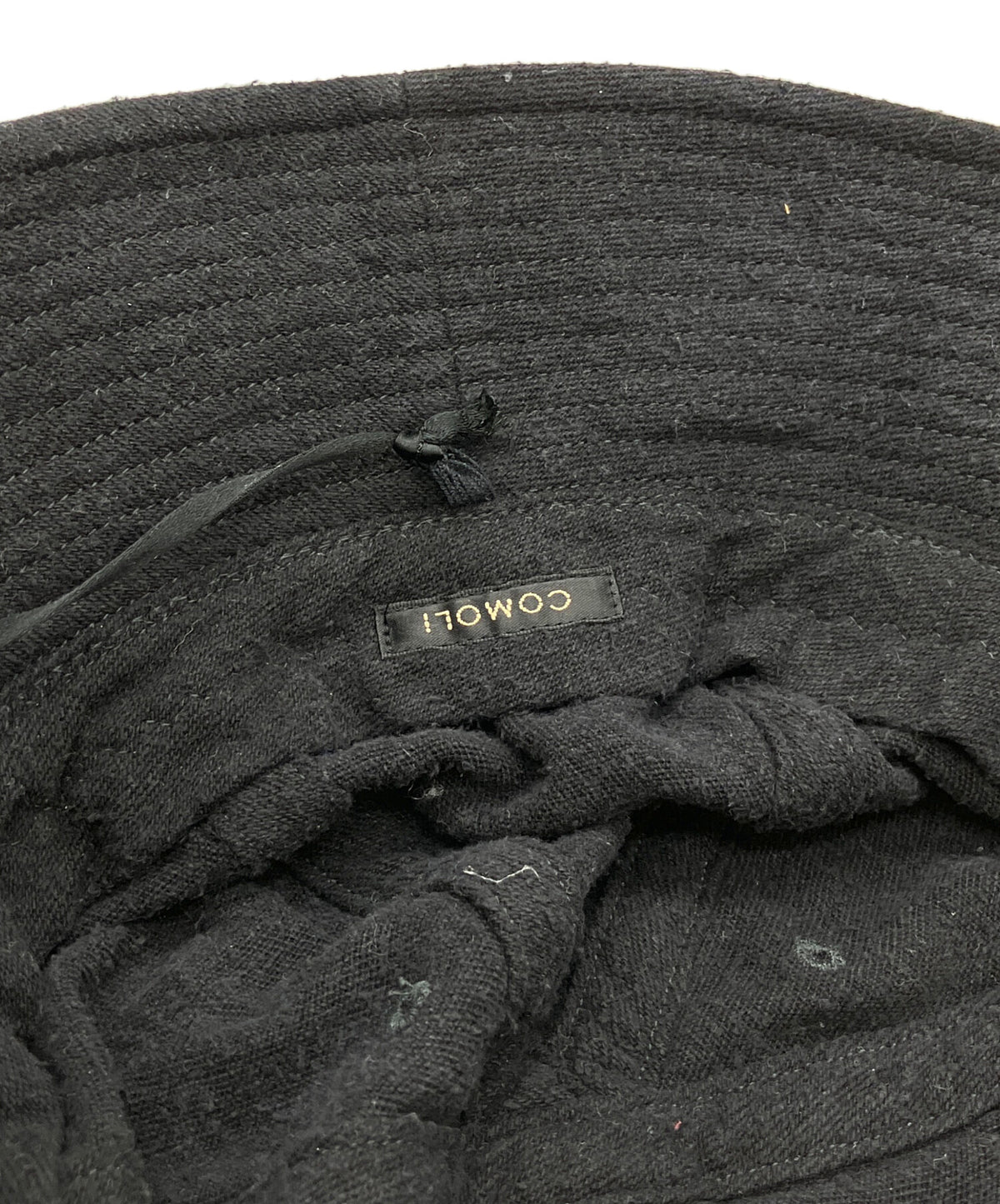 [Pre-owned] COMOLI Silk Nép Hat B01-07002