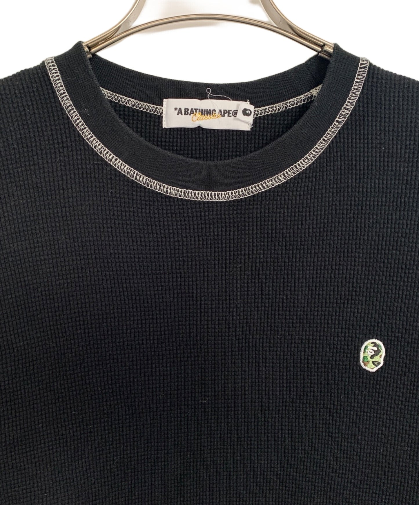 [Pre-owned] A BATHING APE A BATHING APE Thermal Waffle T