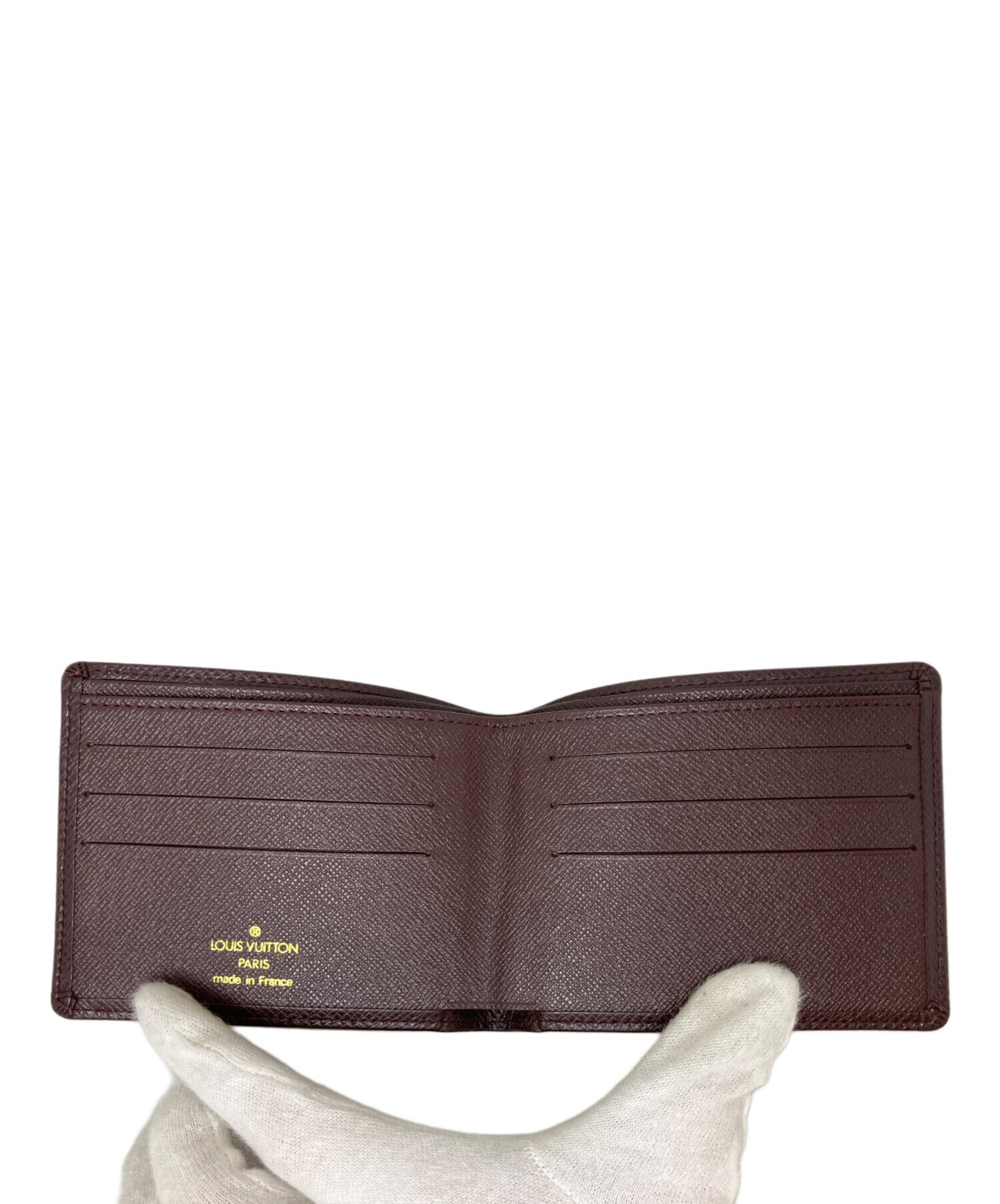 [Pre-owned] LOUIS VUITTON LOUIS VUITTON Taiga Portobier 3 Volle billfold M30428