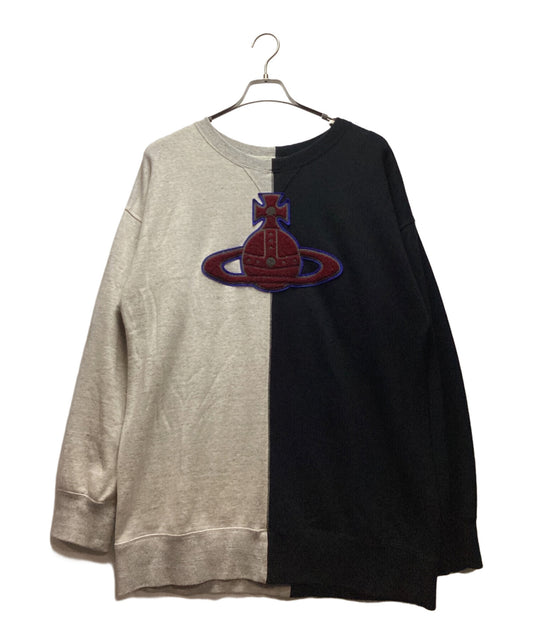 [Pre-owned] Vivienne Westwood Bicolor Sweatshirt 16-12-392012