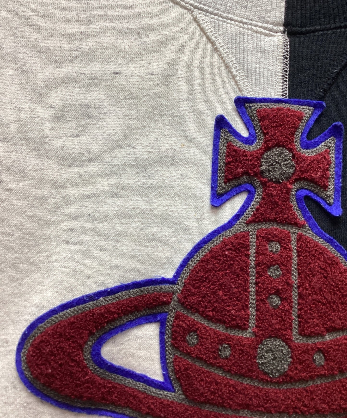 [Pre-owned] Vivienne Westwood Bicolor Sweatshirt 16-12-392012