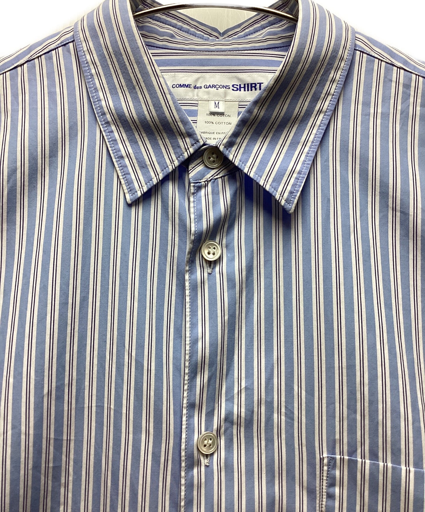 [Pre-owned] COMME des GARCONS SHIRT striped shirt FZ-B125